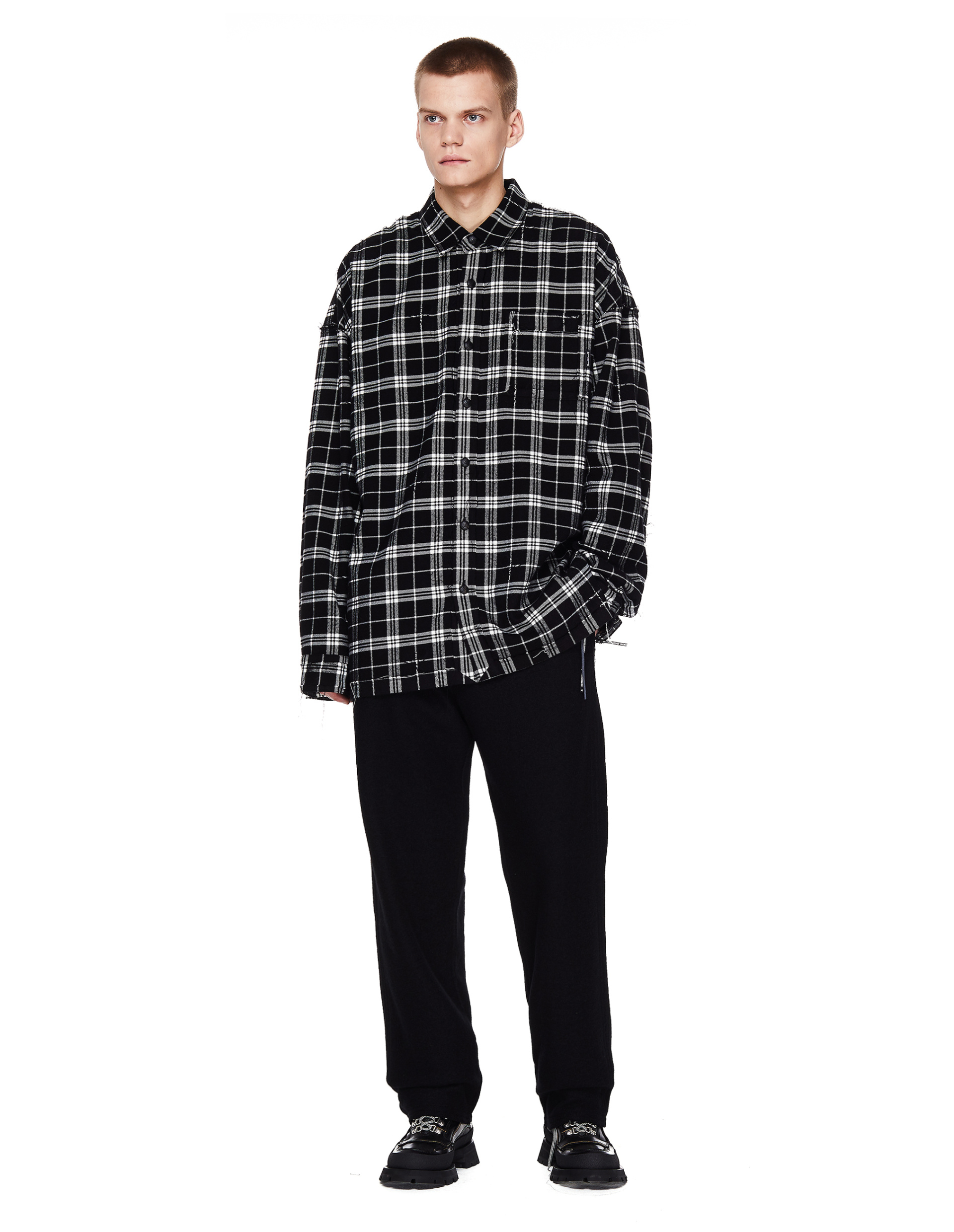 Jil Sander Black Wool Blend Trousers