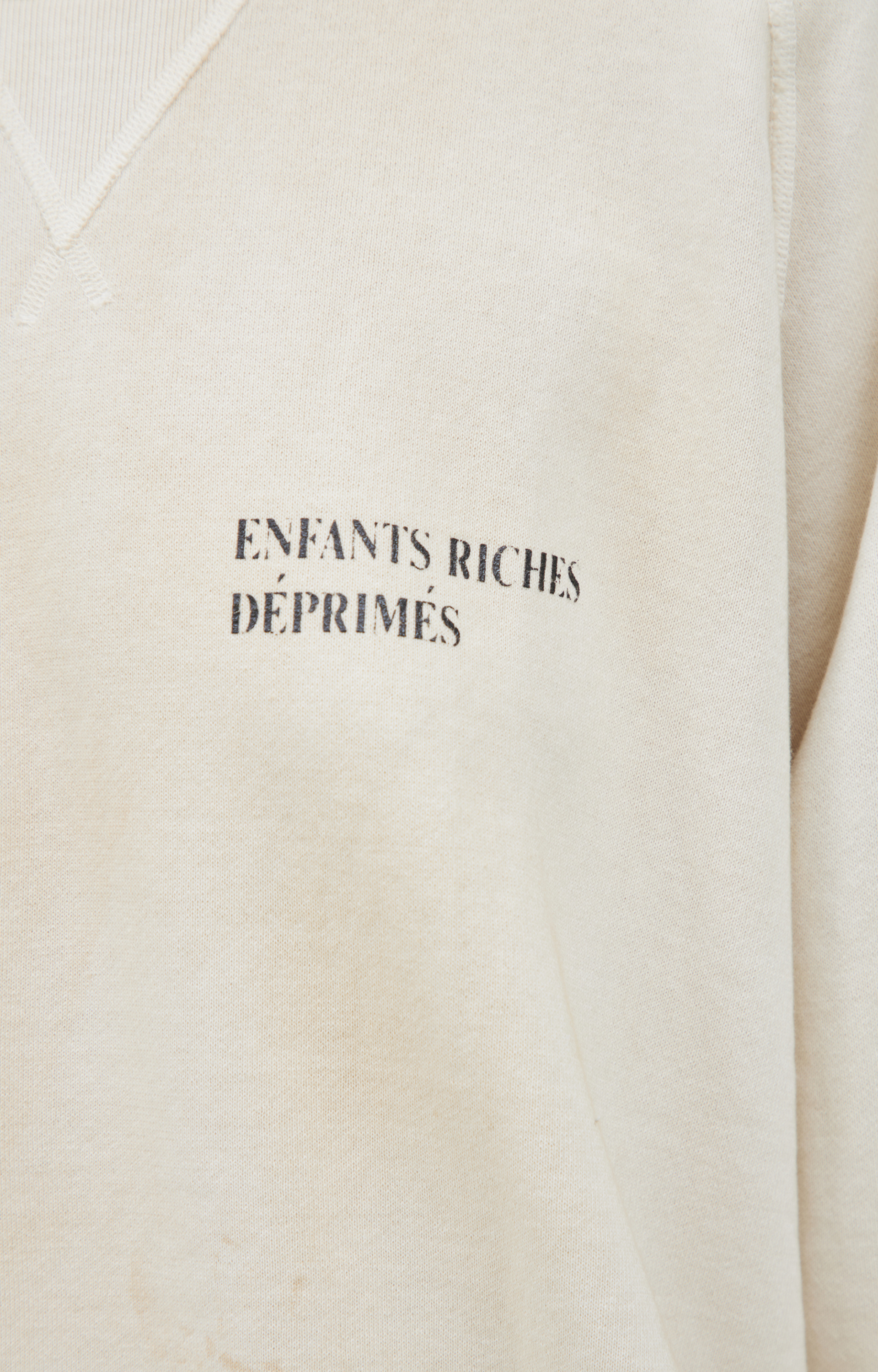 Enfants Riches Déprimés Oversized sweatshirt with distressed details