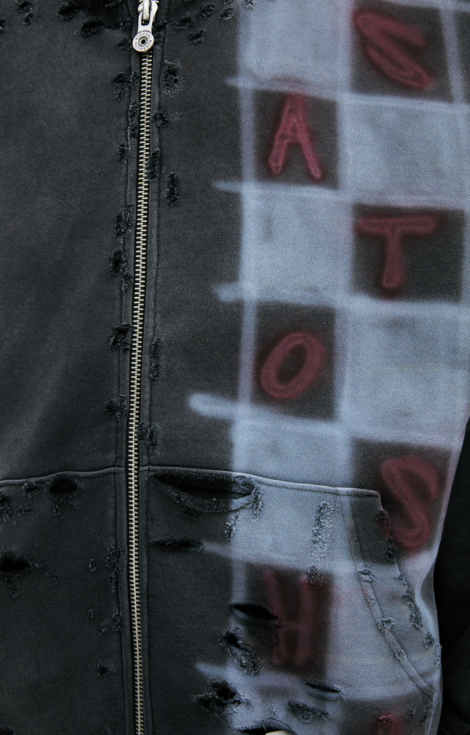Satoshi Nakamoto Printed hoodie