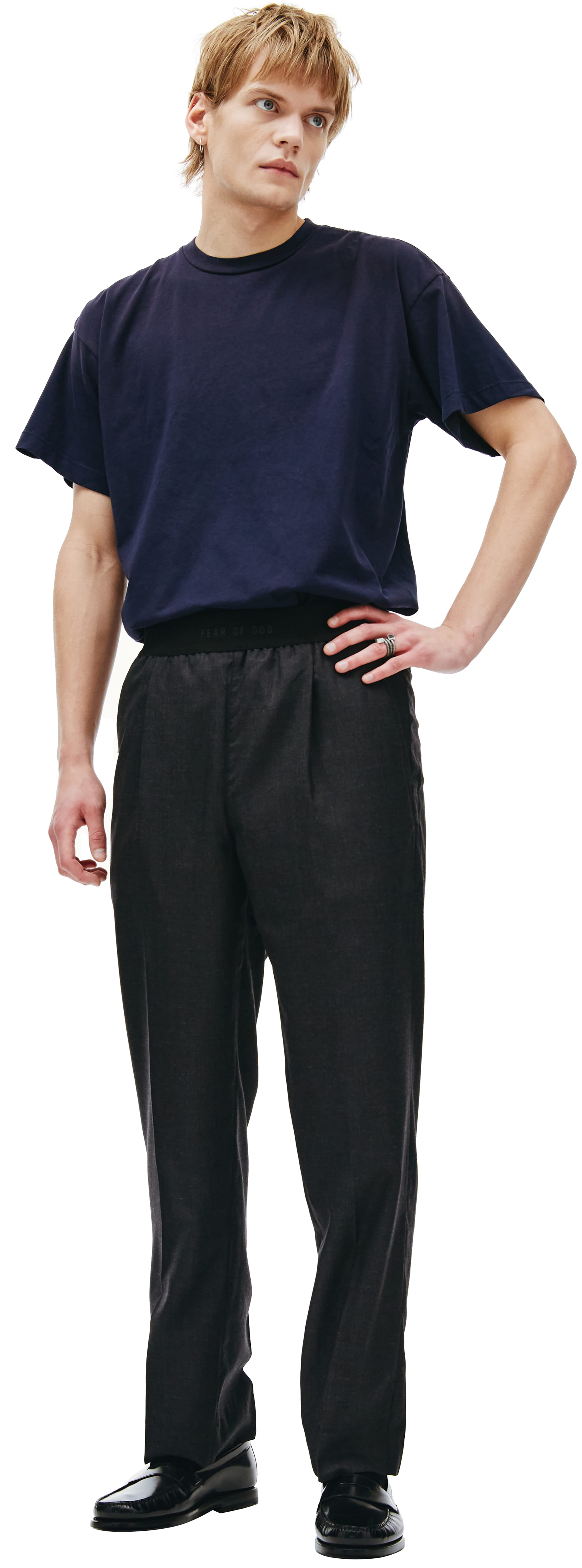 Fear of God Wool Trousers in dark grey