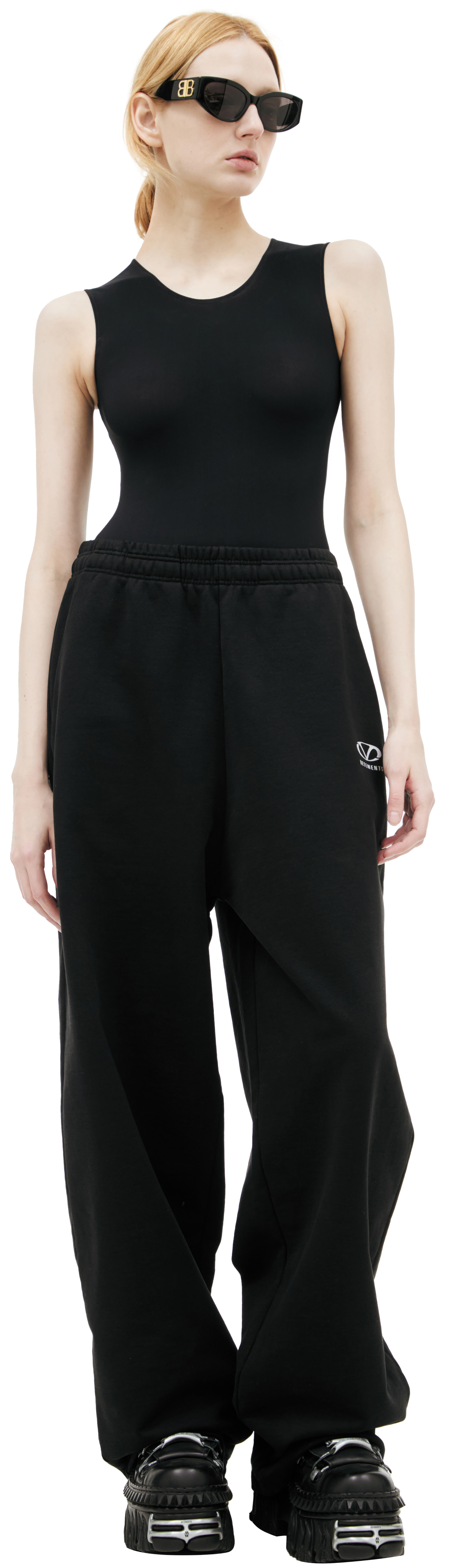 VETEMENTS Sporty trousers with logo