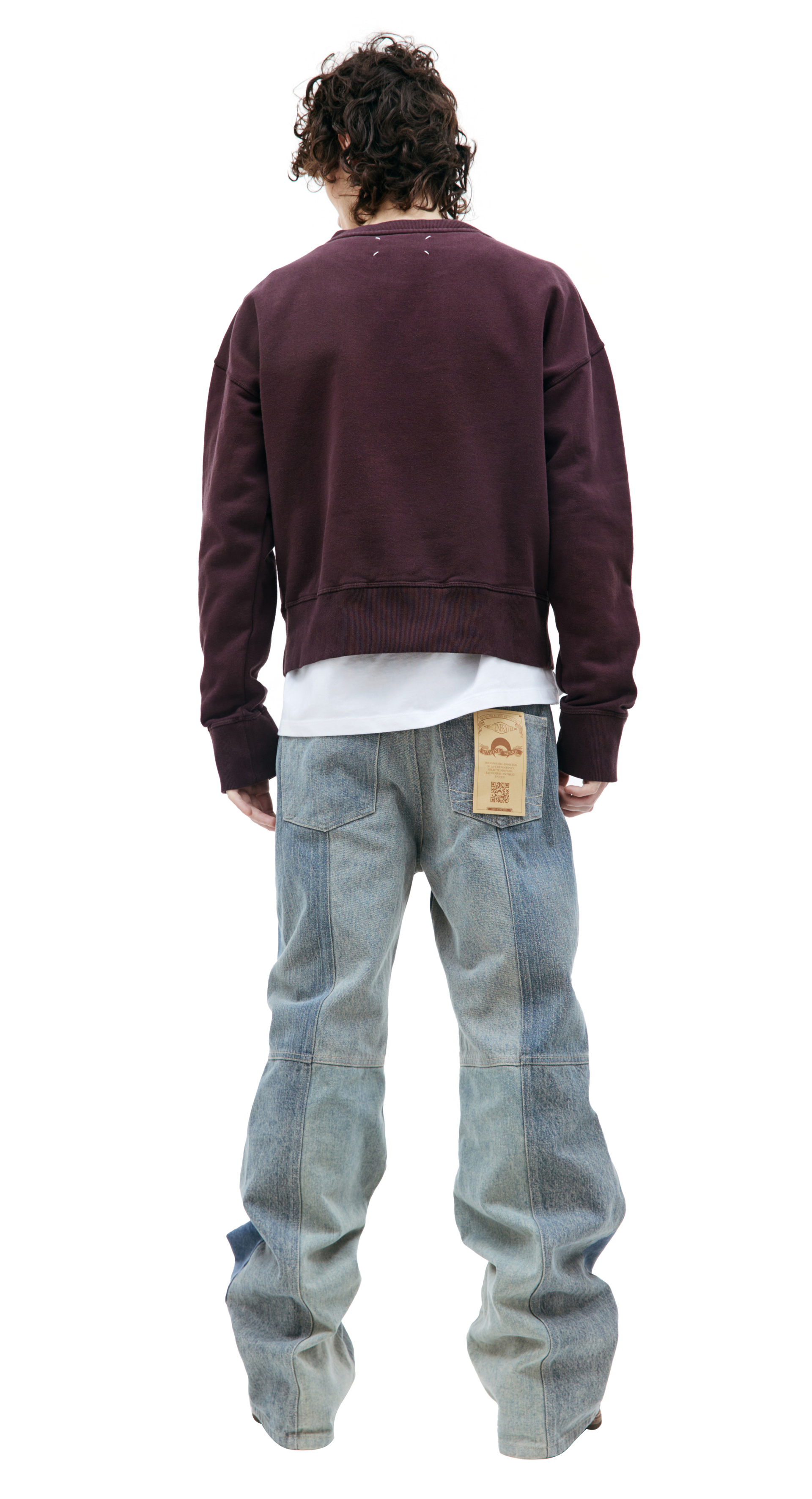 Maison Margiela Cotton sweatshirt with logo