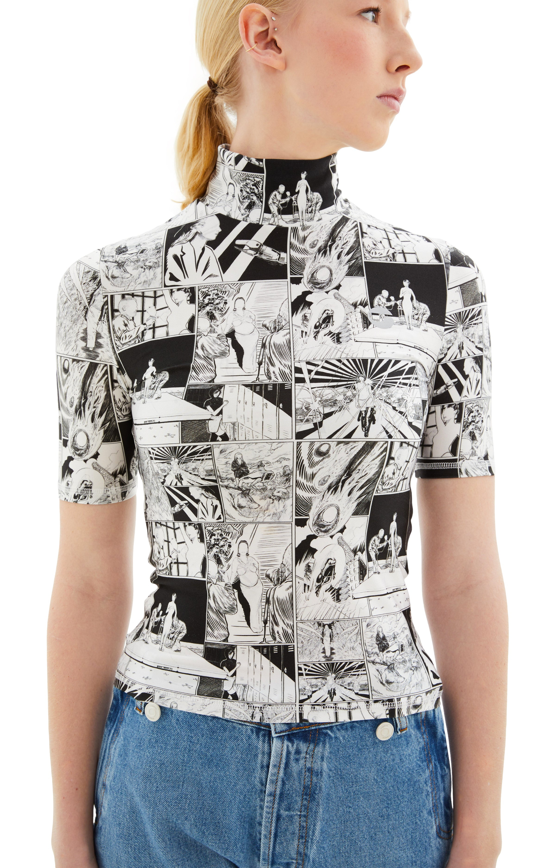 Coperni Open Hip Jeans