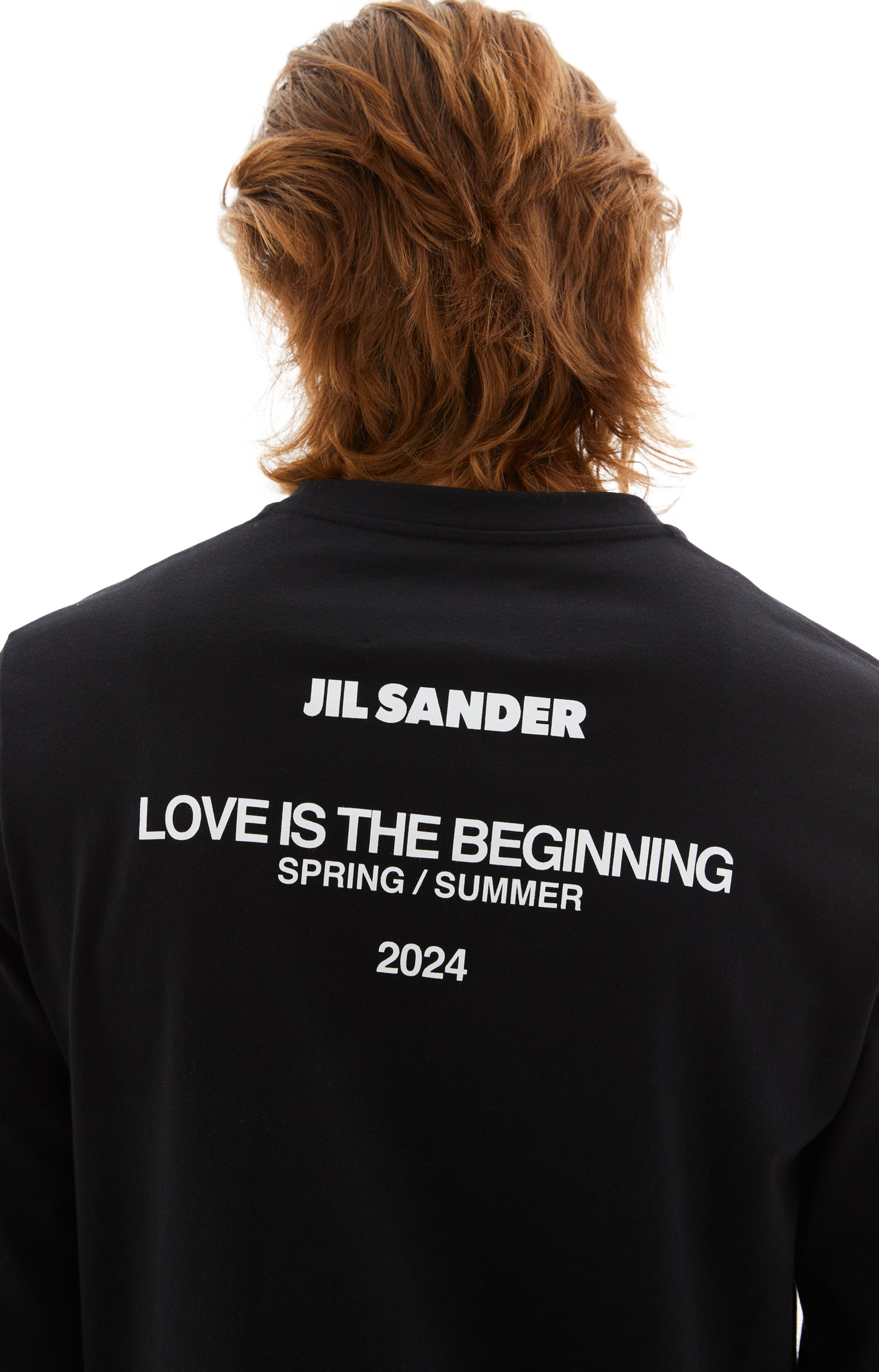 Jil Sander Long Sleeved T-Shirt w/Print