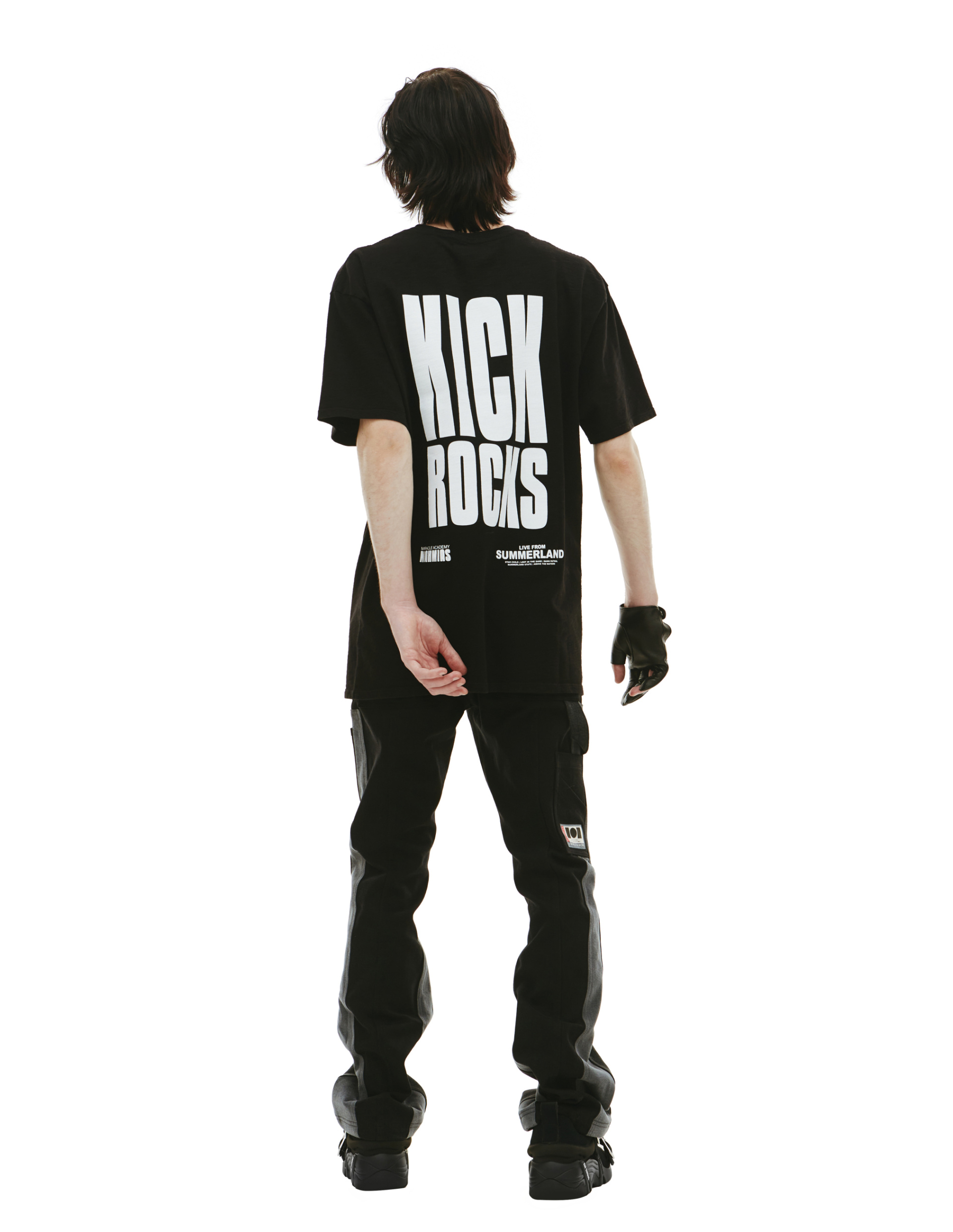 Nahmias Kick rocks printed t-shirt