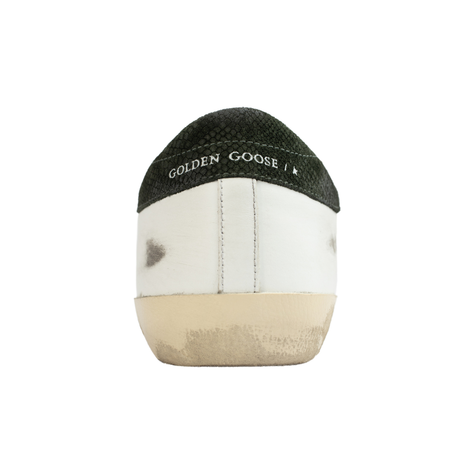 Golden Goose Leather Fur Superstar Sneakers