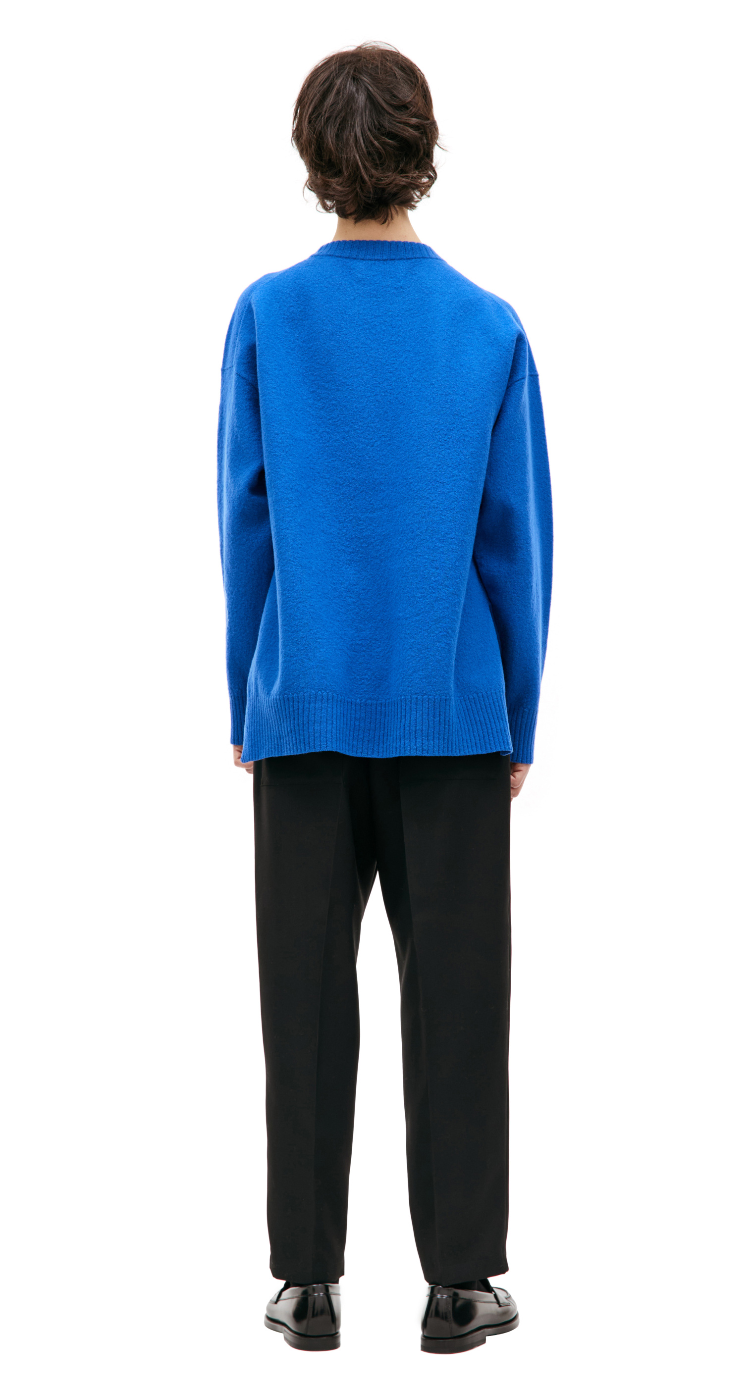 Jil Sander Blue wool sweater
