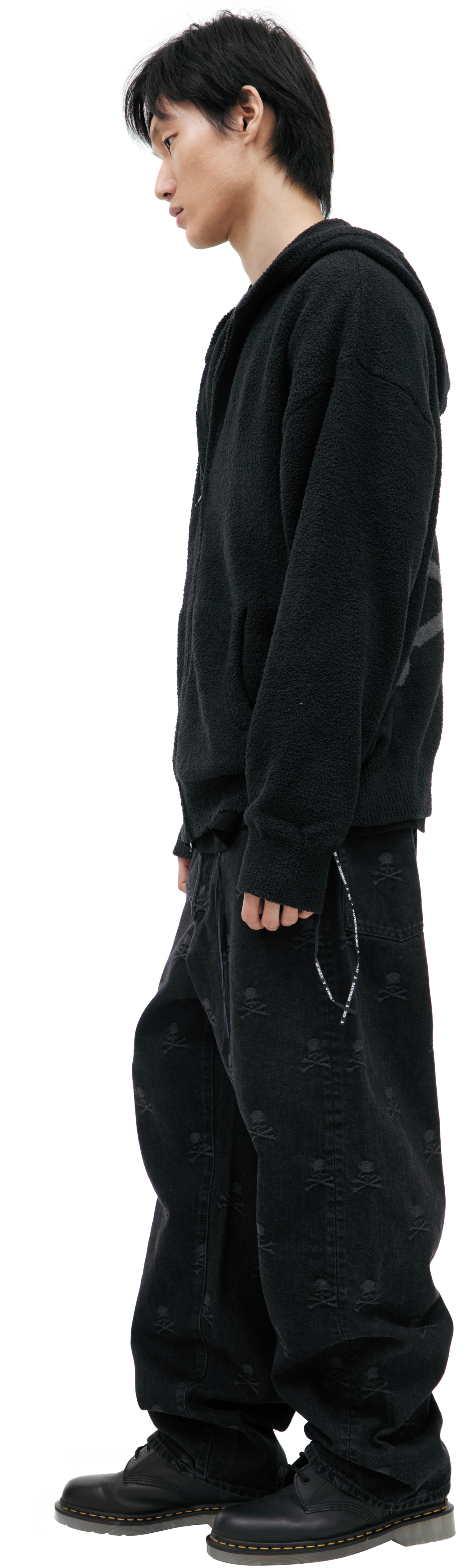 Mastermind WORLD Black hoodie with zipper