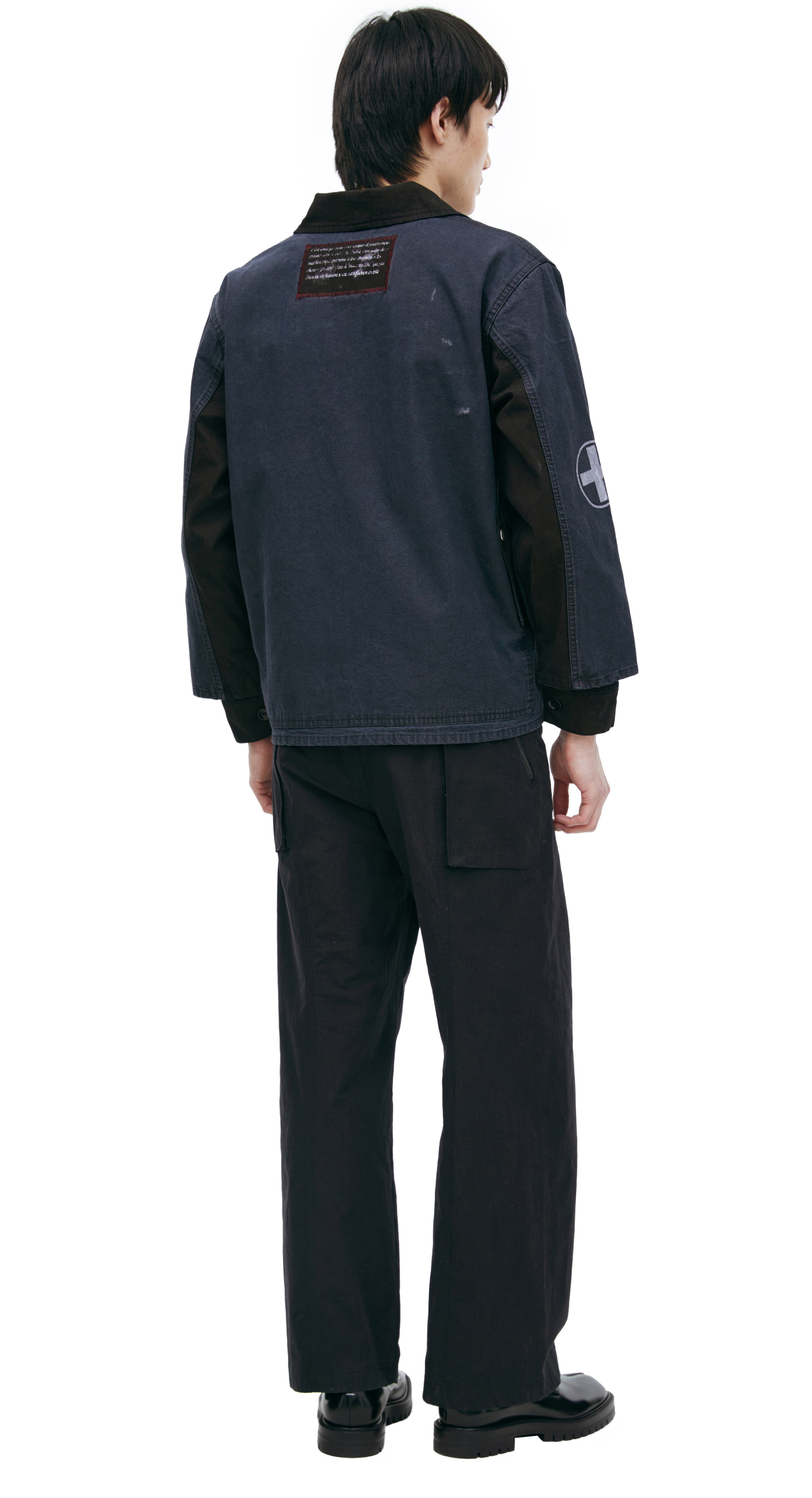 Enfants Riches Déprimés Denim jacket with patch pockets