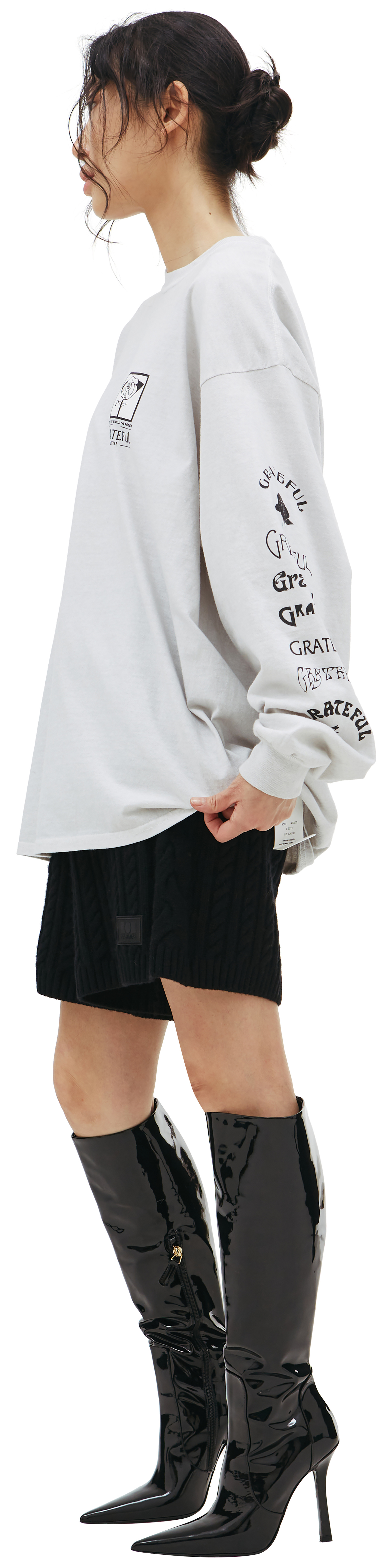 Children of the discordance Cratefull cotton longsleeve t-shirt