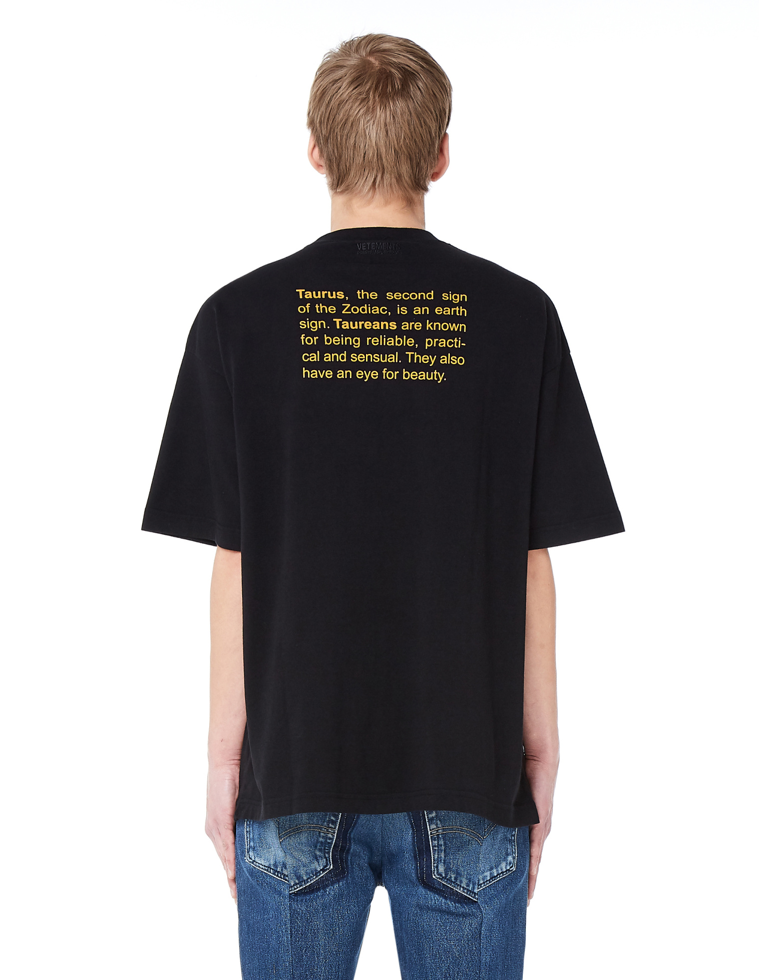 VETEMENTS Taurus Cotton T-shirt