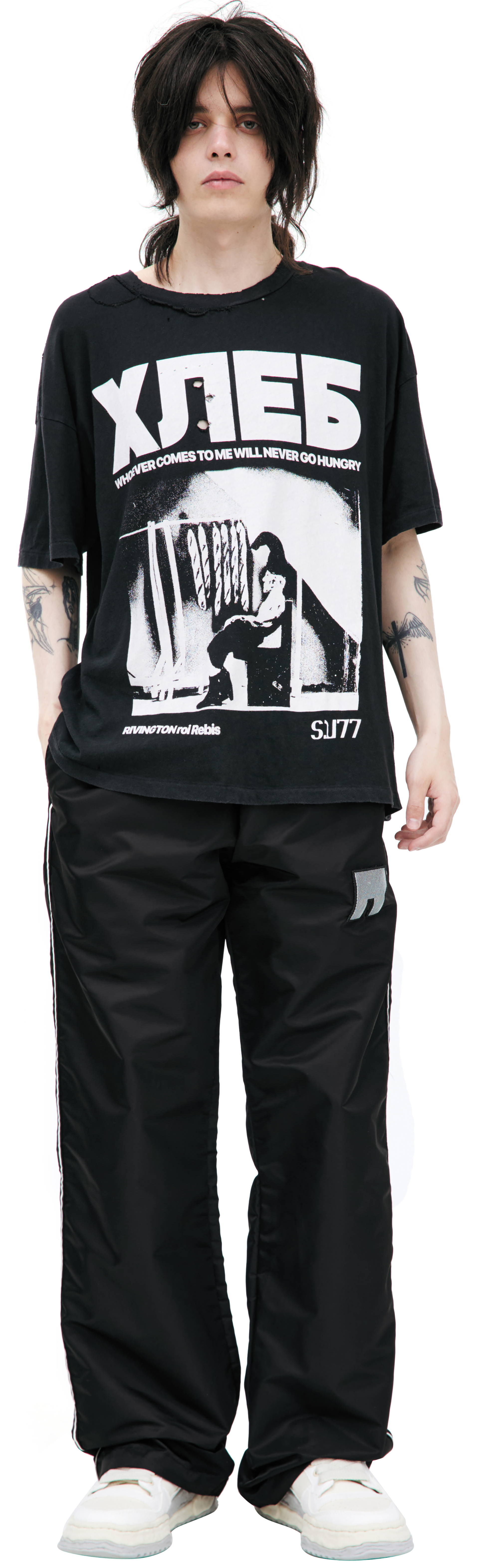 RRR123 \'ХЛЕБ\' RRR123 x SV77 T-shirt