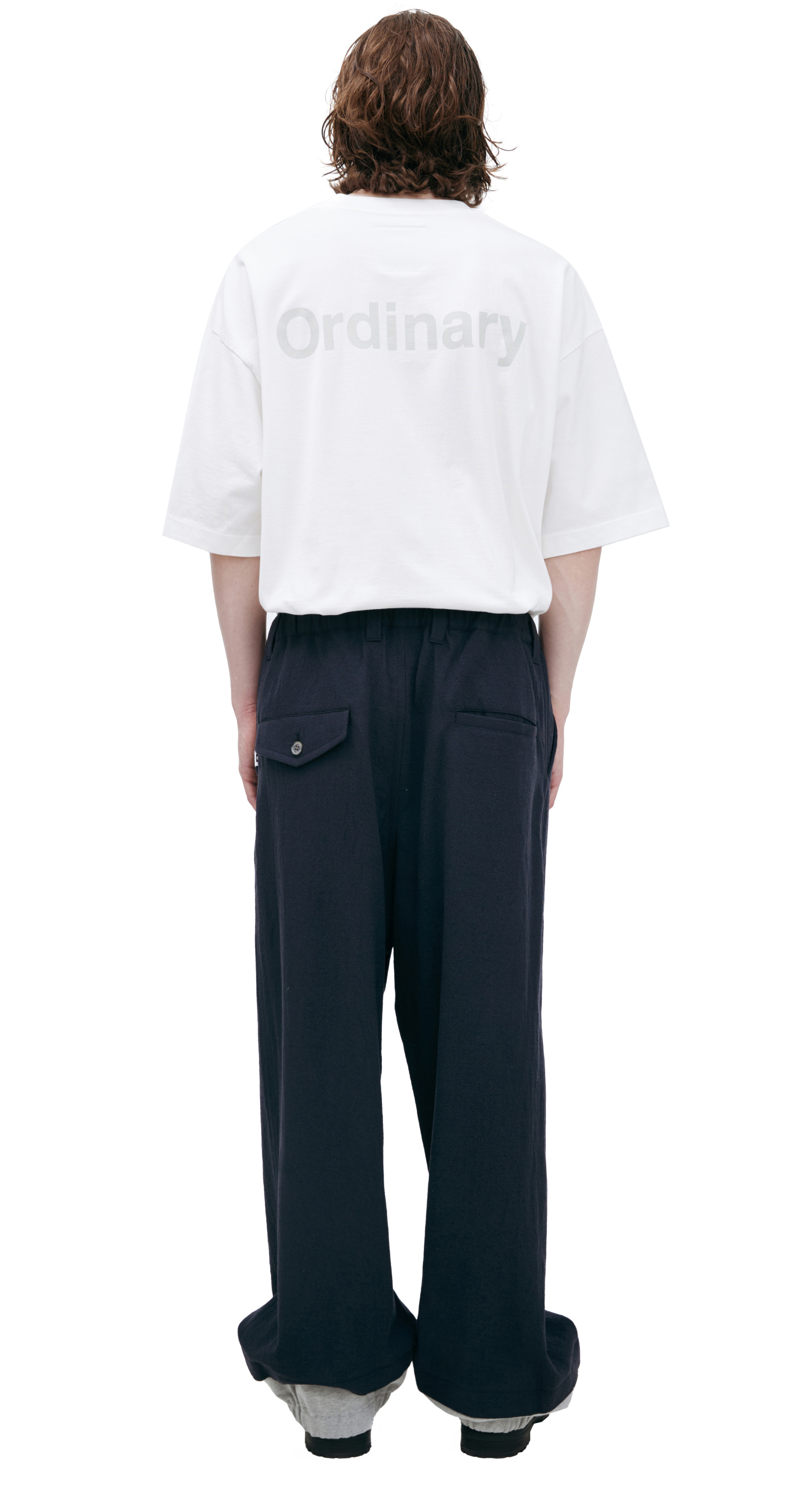 Maison Mihara Yasuhiro trousers with contrasting lining