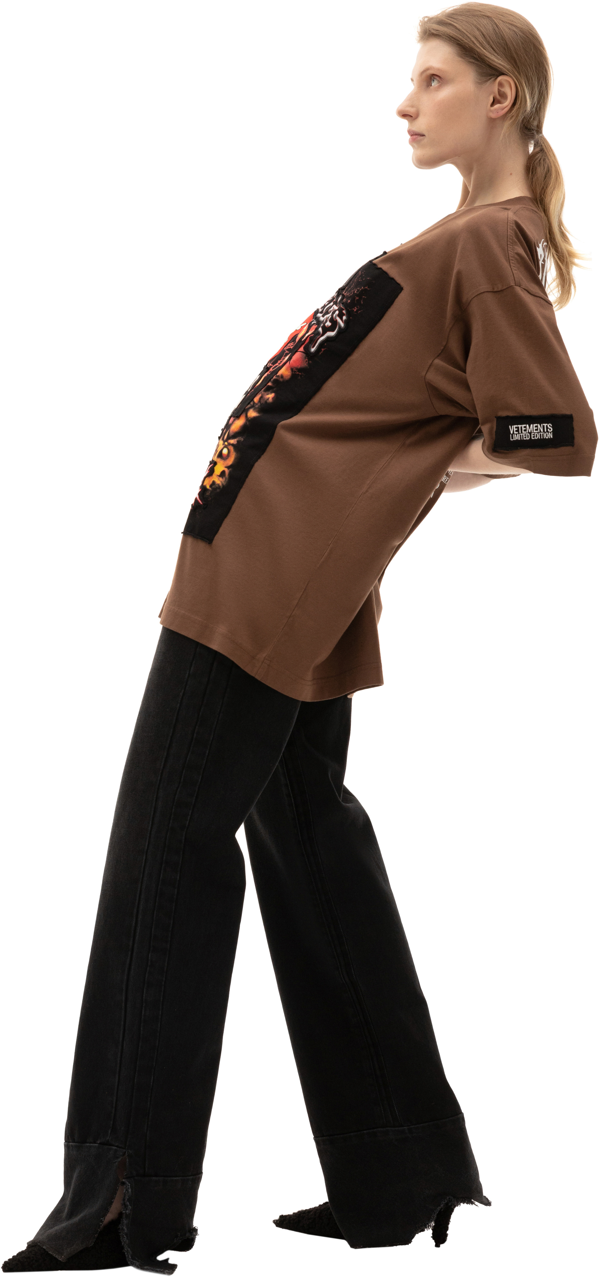 VETEMENTS World Tour Patched t-shirt