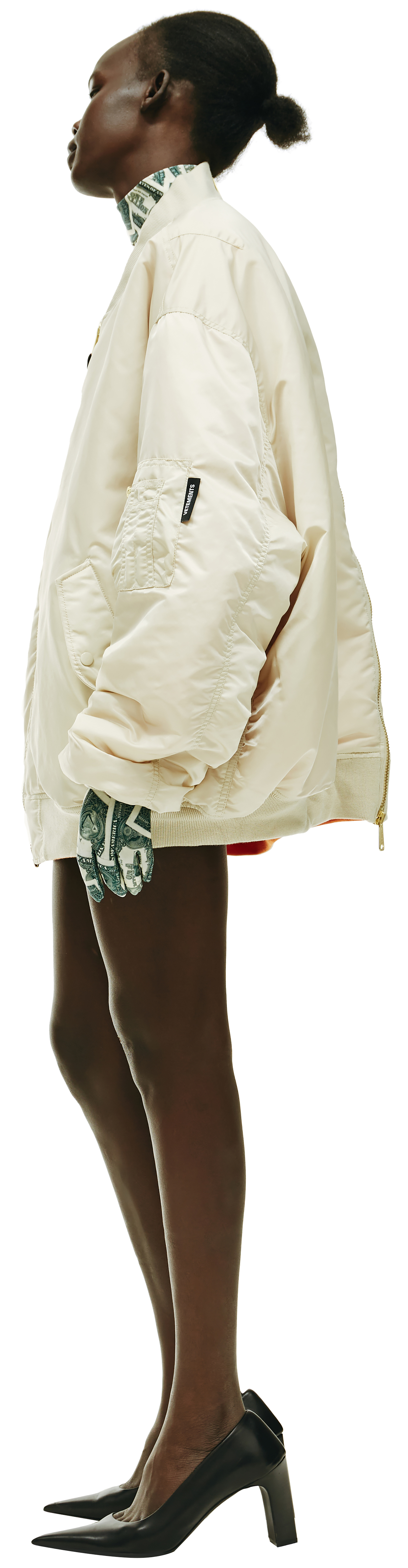 VETEMENTS VETEMENTS X ALPHA INDUSTRIES reversible bomber jacket