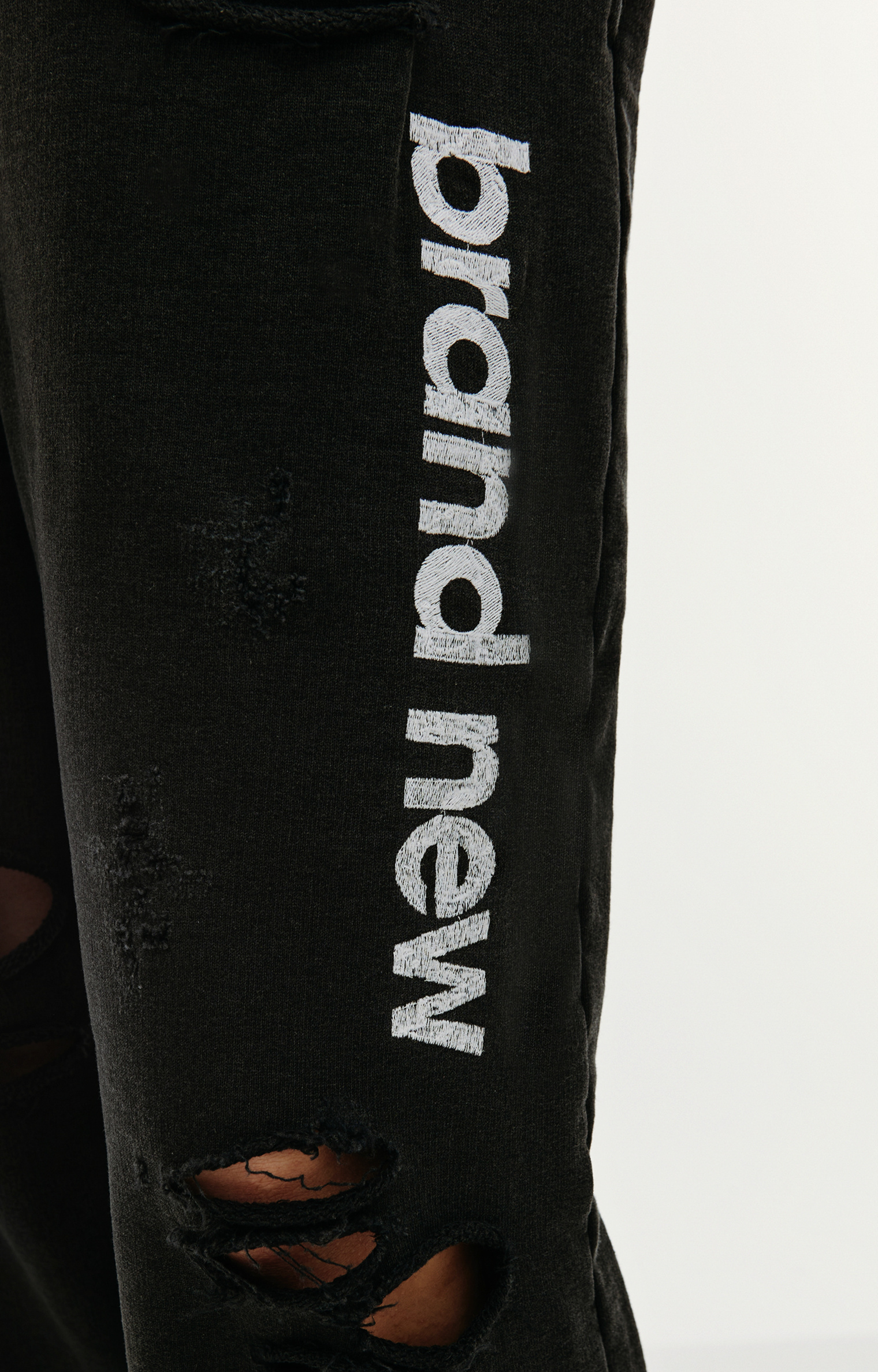 Doublet Black destroyed sweatpants