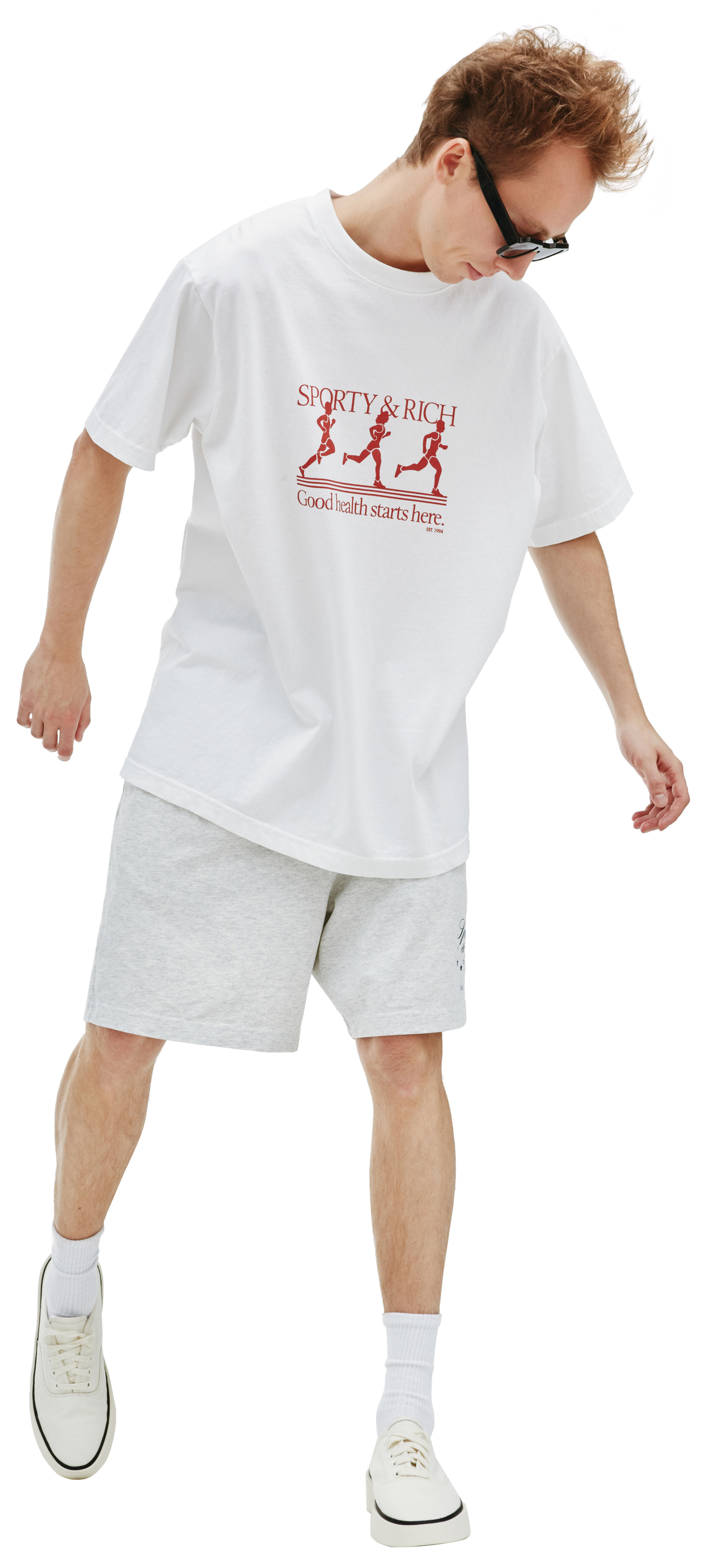 SPORTY & RICH Runner T-Shirt