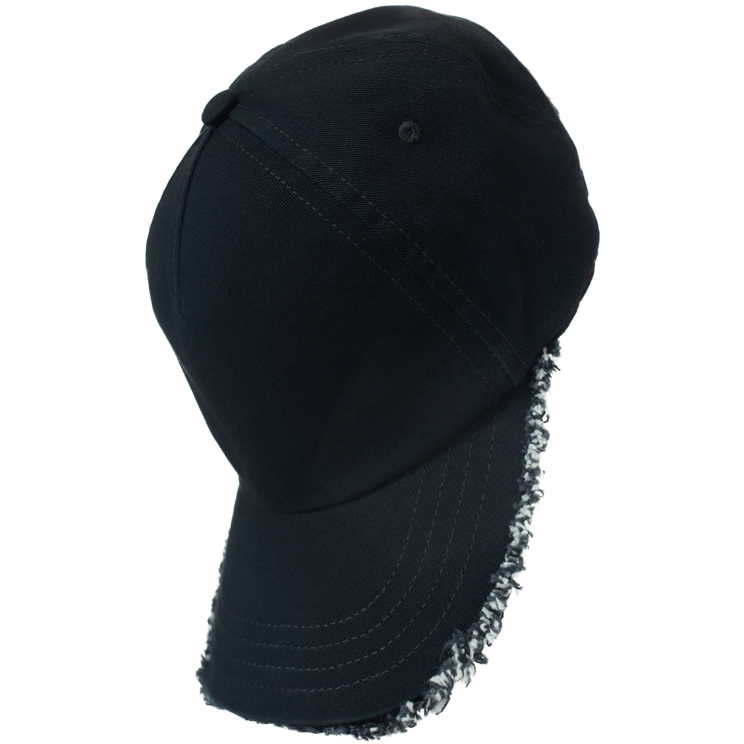 Diesel Black denim cap