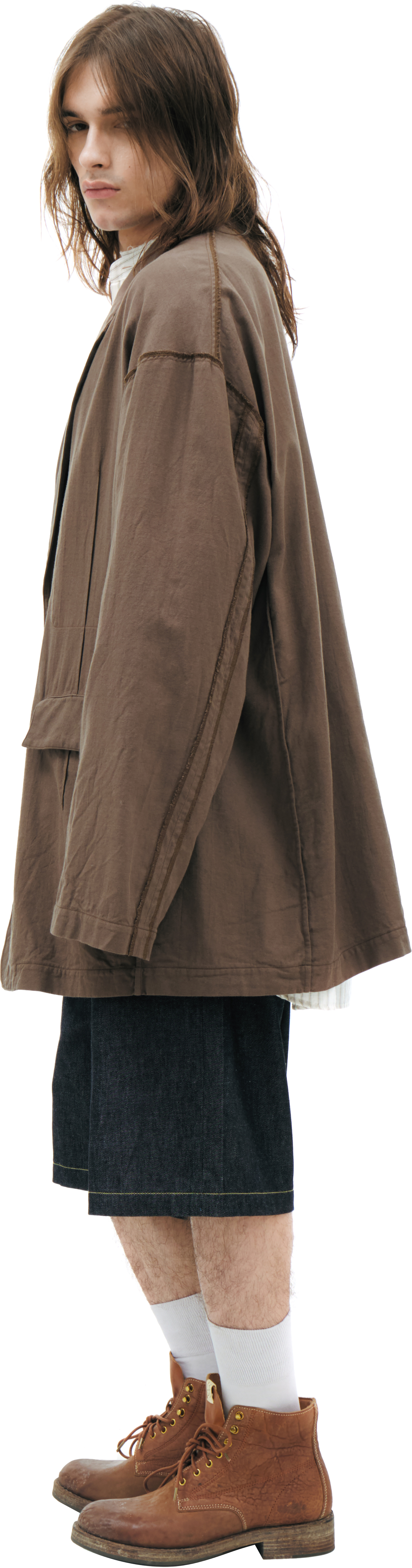Undercover Single-breasted cotton jacket