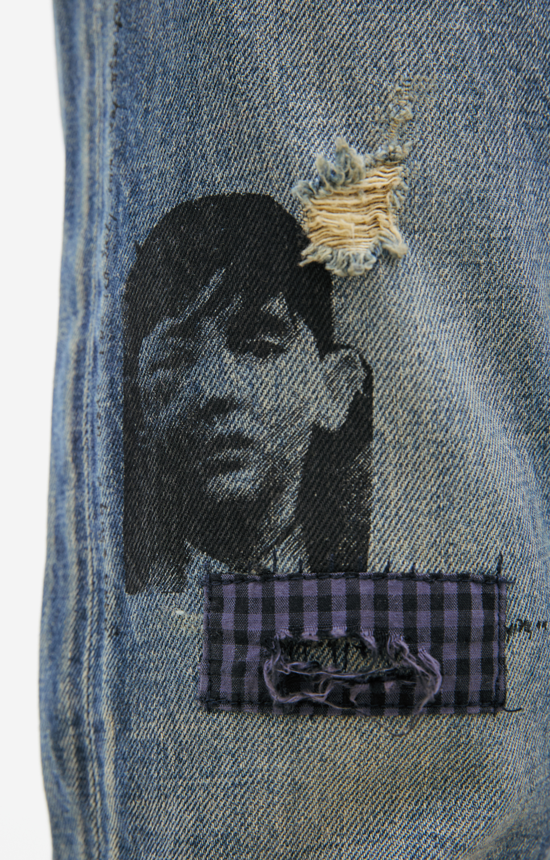 Enfants Riches Déprimés Jeans with patches