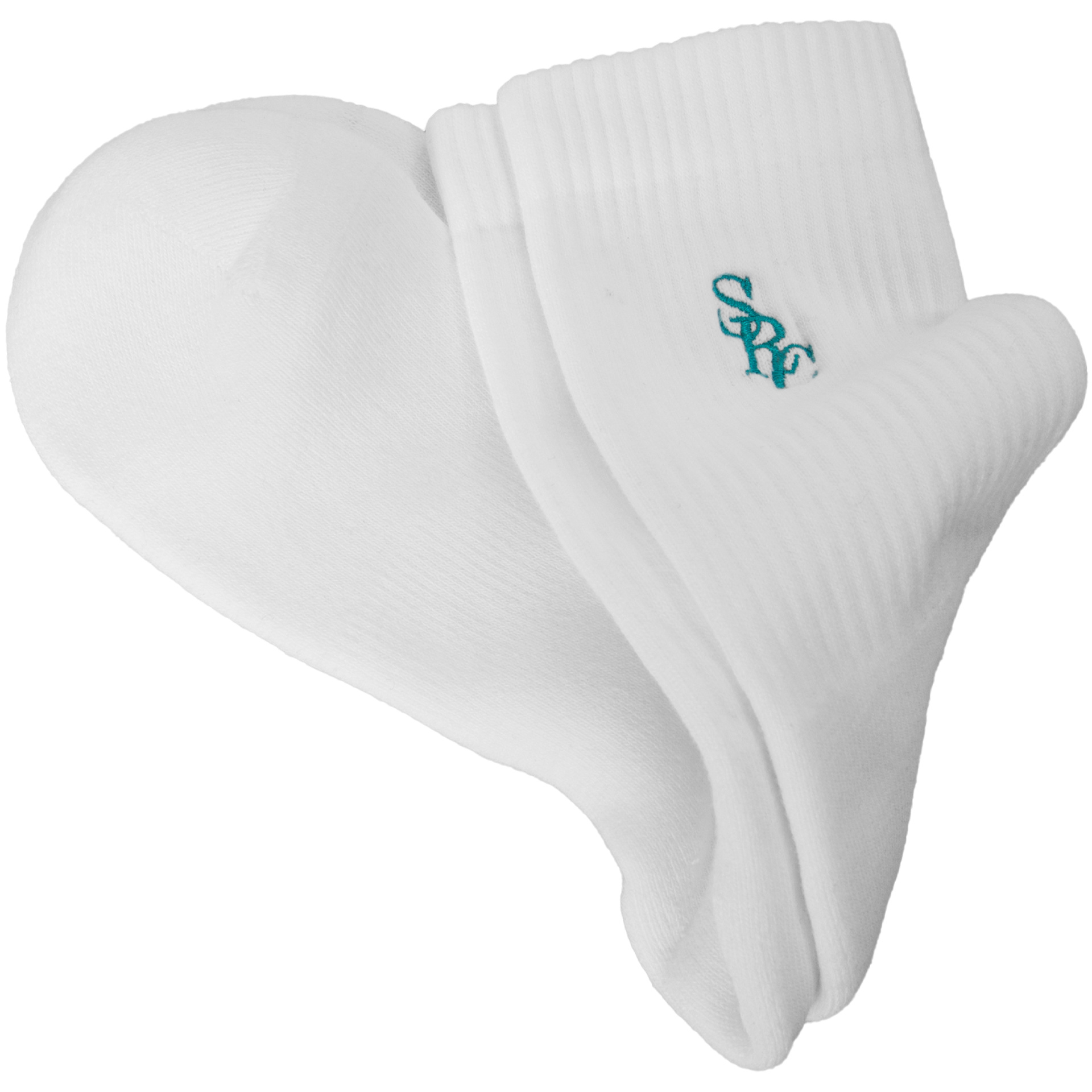 SPORTY & RICH SRC embroidered logo socks