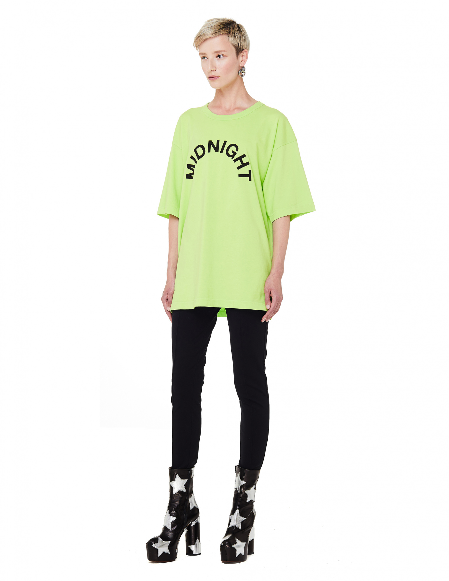 Electric green t shirt best sale