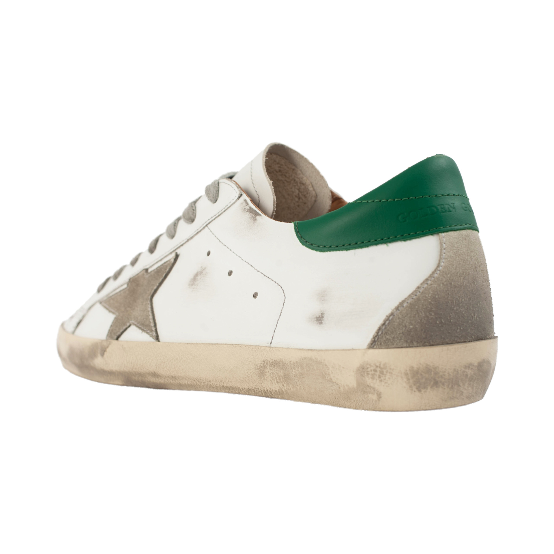 Golden Goose Superstar White Leather Sneakers