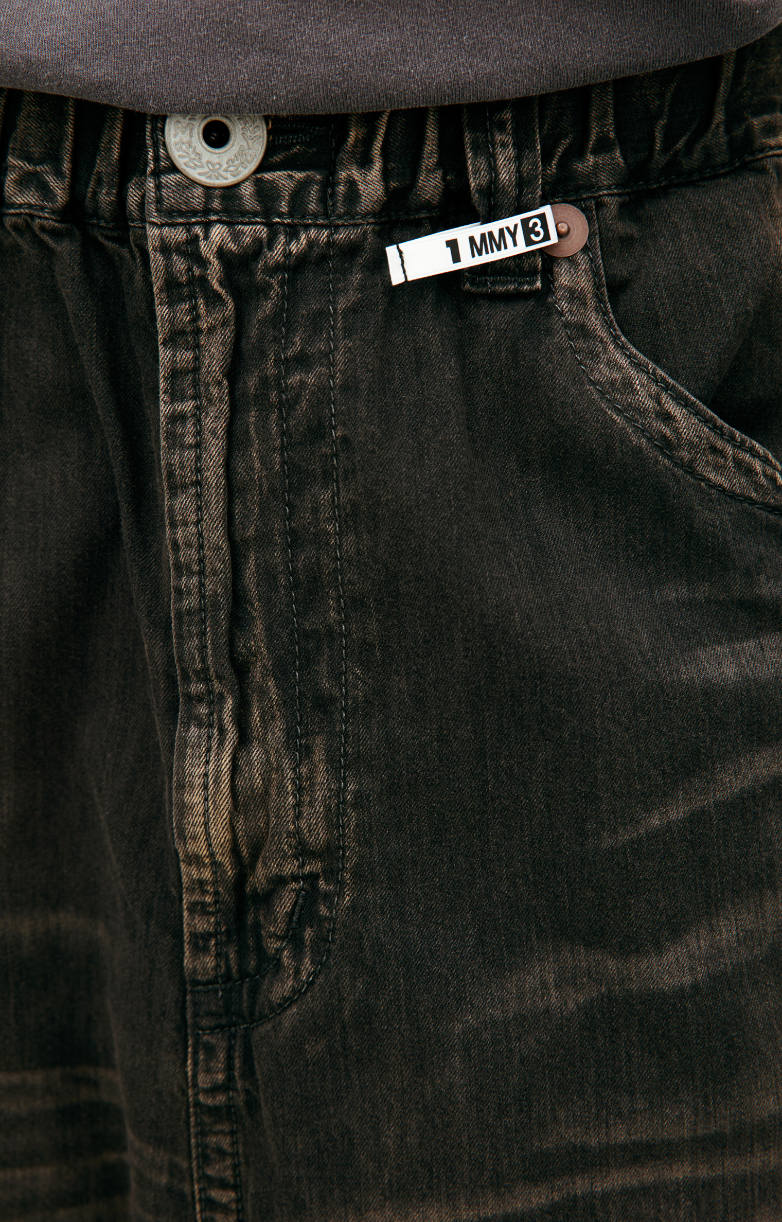 Maison Mihara Yasuhiro Jeans with patch on the pocket