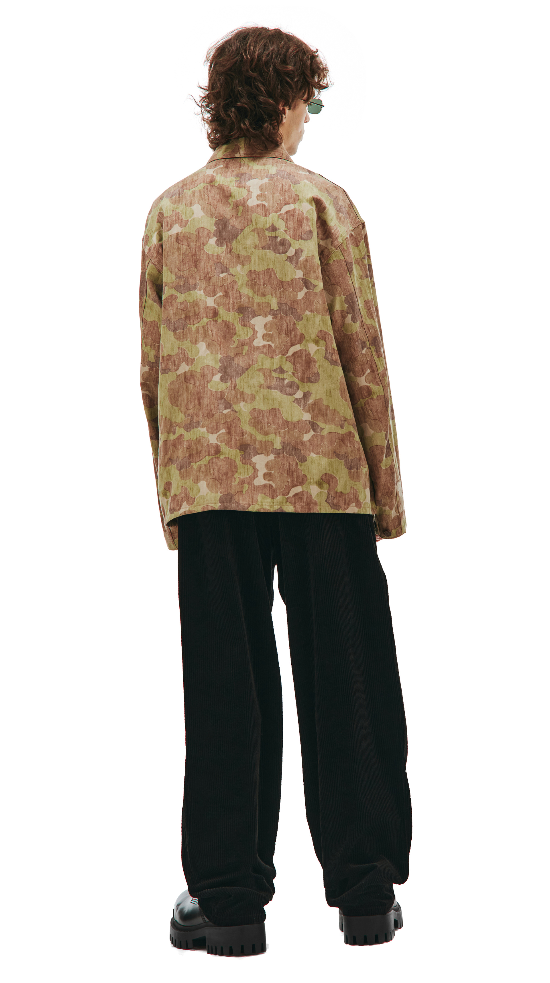 visvim Camouflage Print Wool Jacket