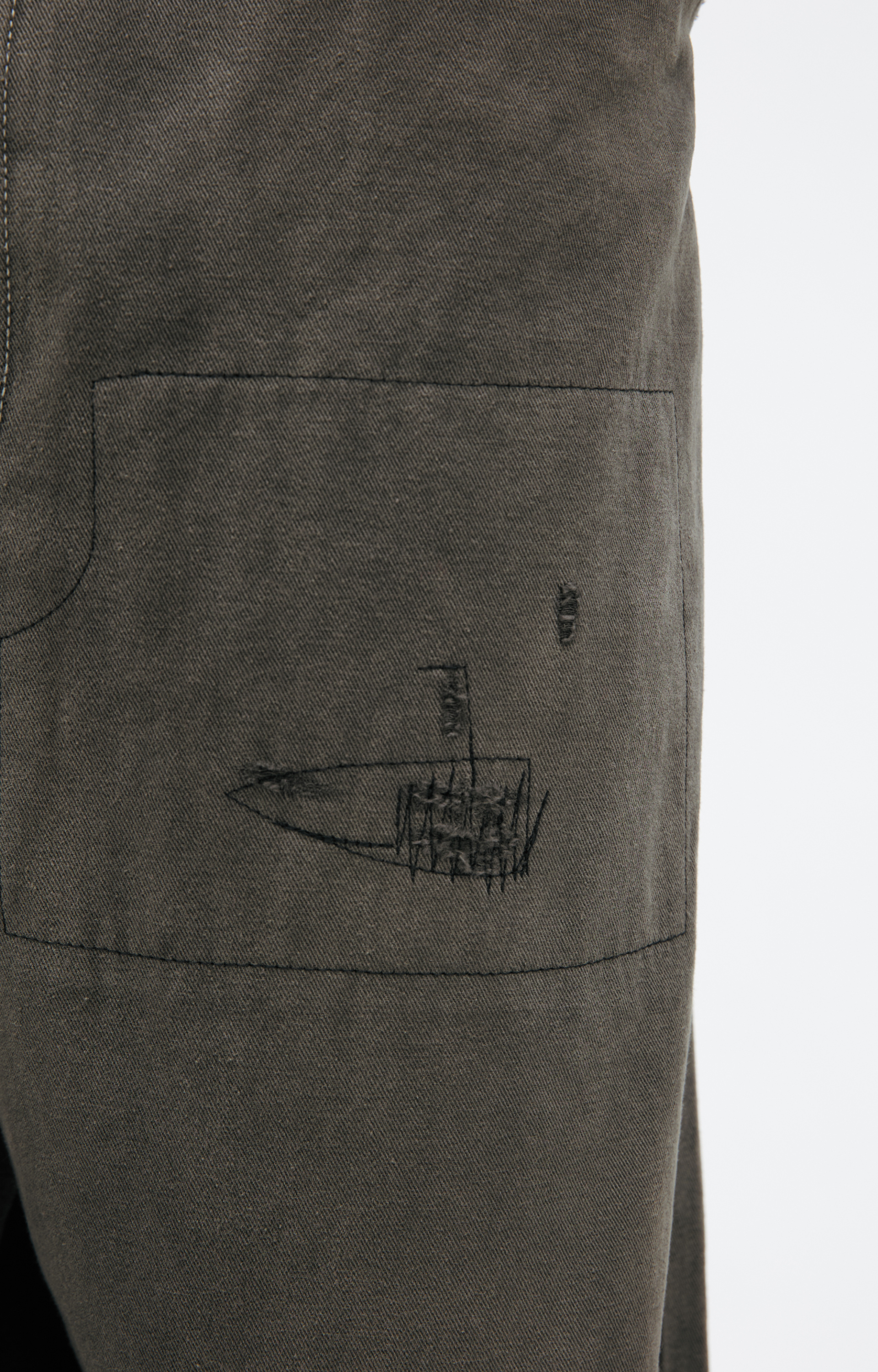 Enfants Riches Déprimés Cotton jeans with patches