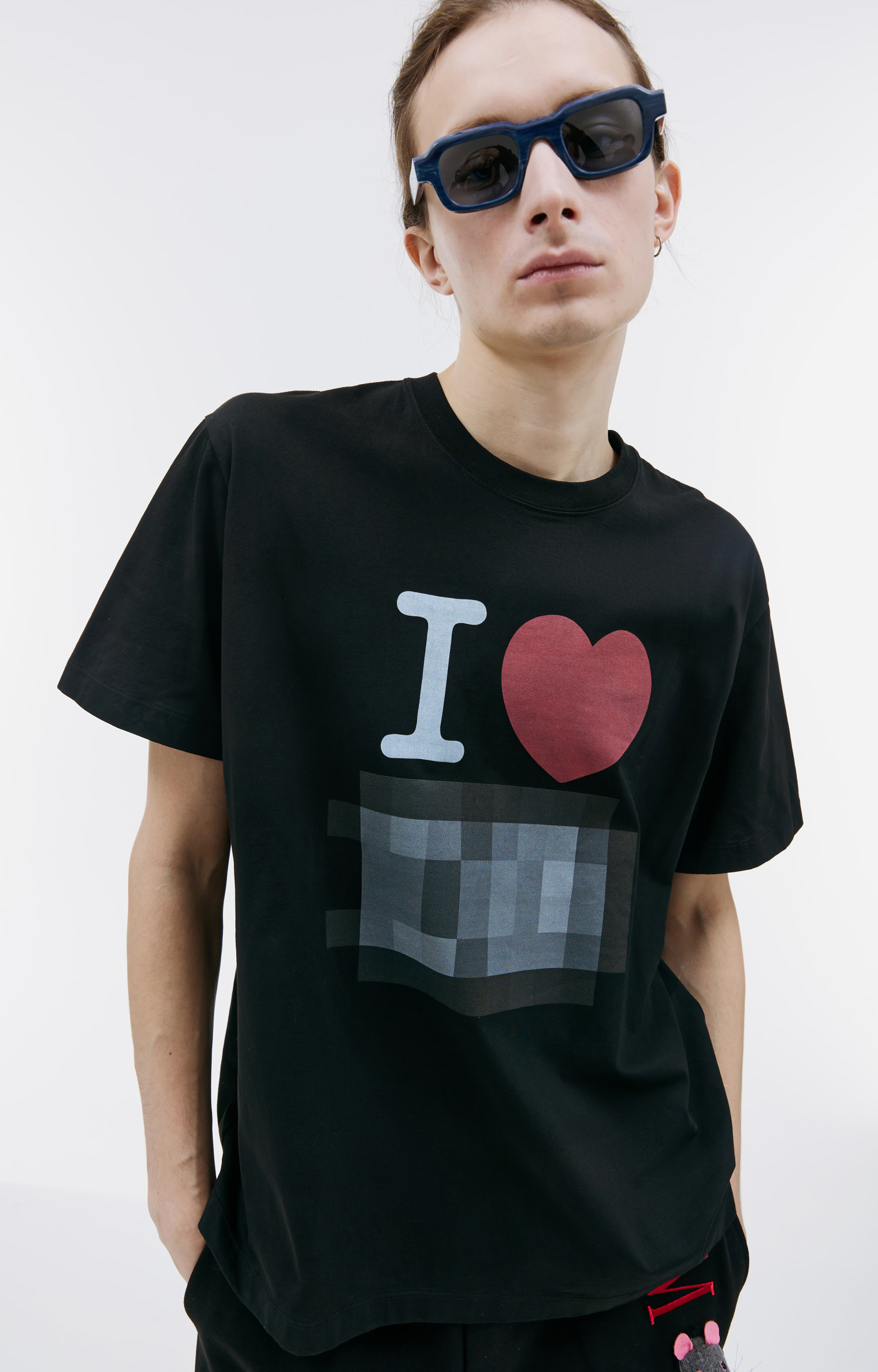 Doublet \'I love\' printed t-shirt
