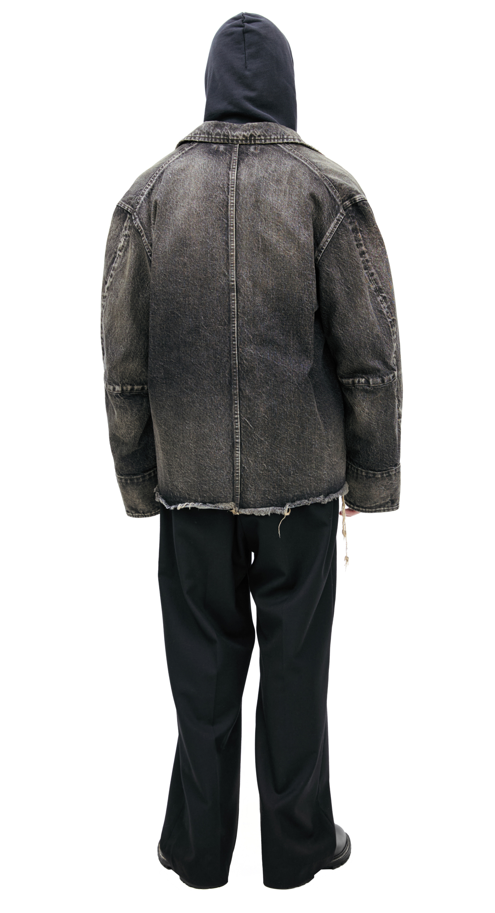 Doublet Denim jacket with washed out effect