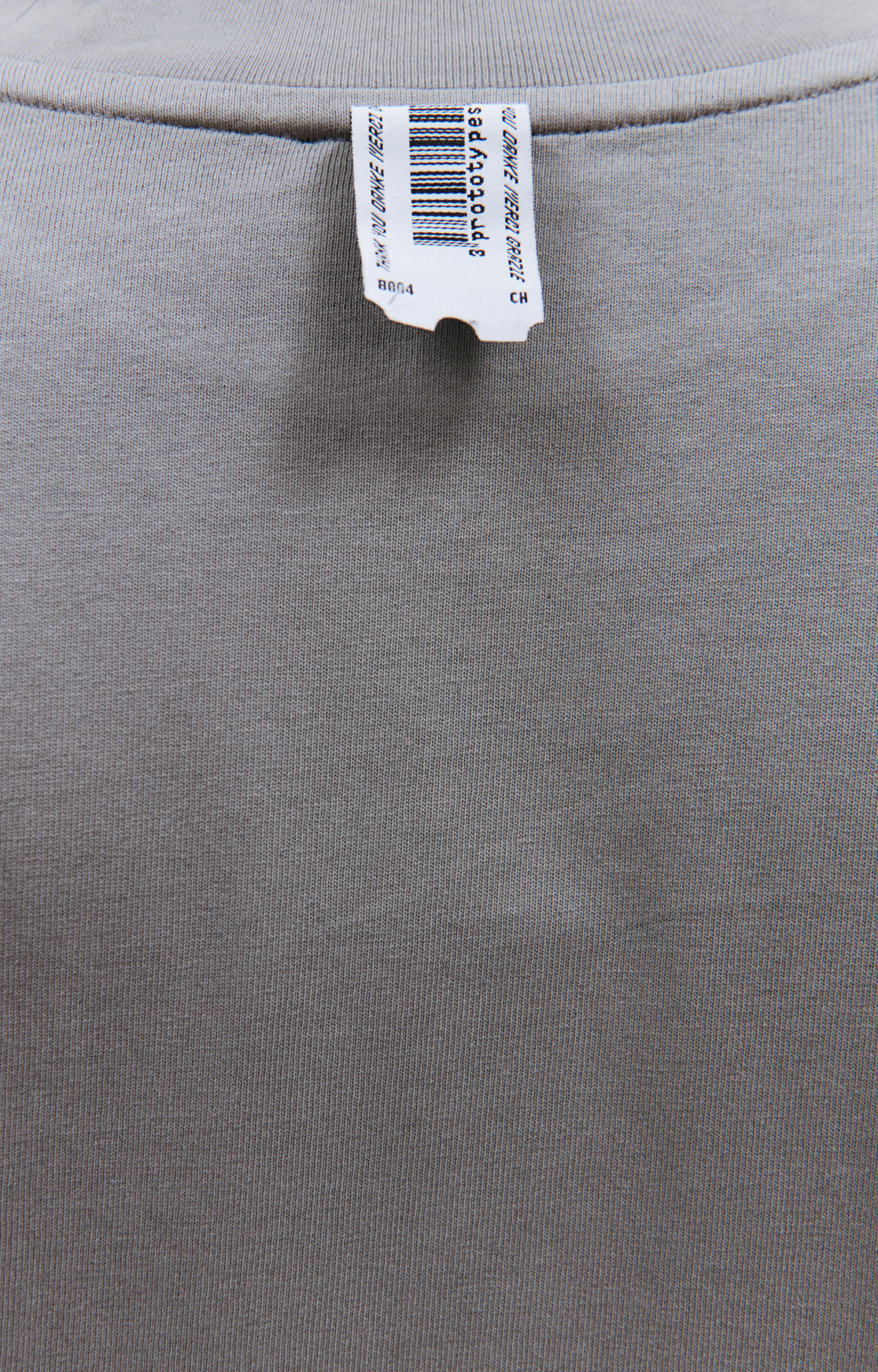 PROTOTYPES Grey cotton longsleeve