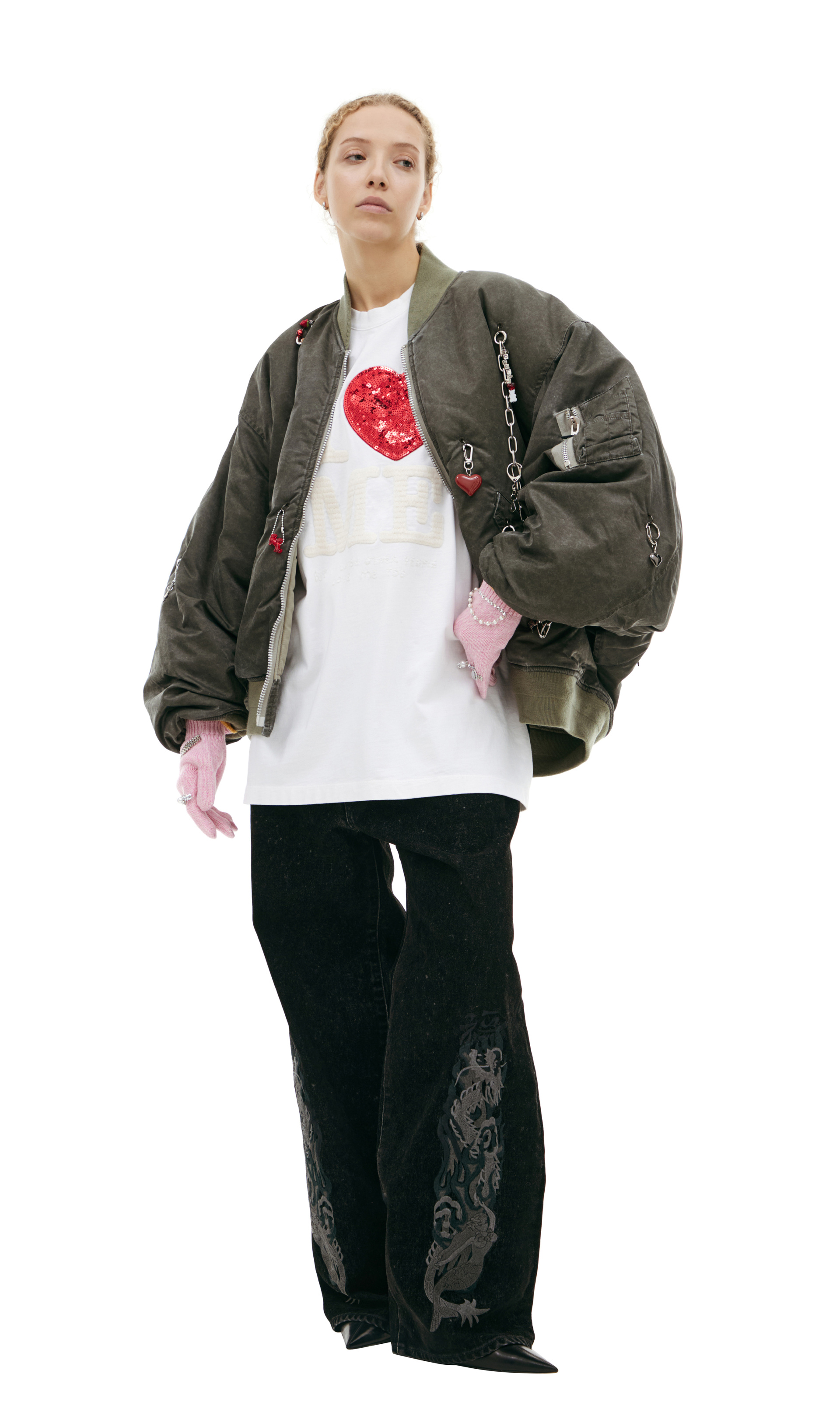 Doublet Key Chain Bomber Jacket