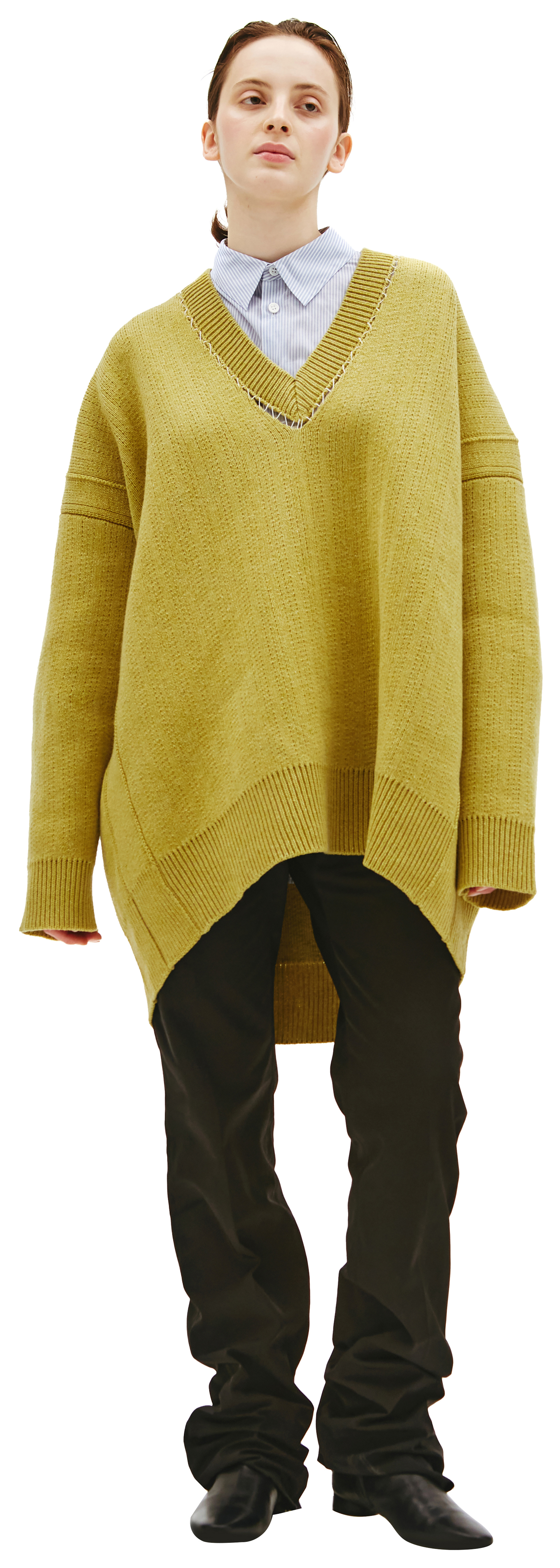 Raf Simons V-neck oversize sweater