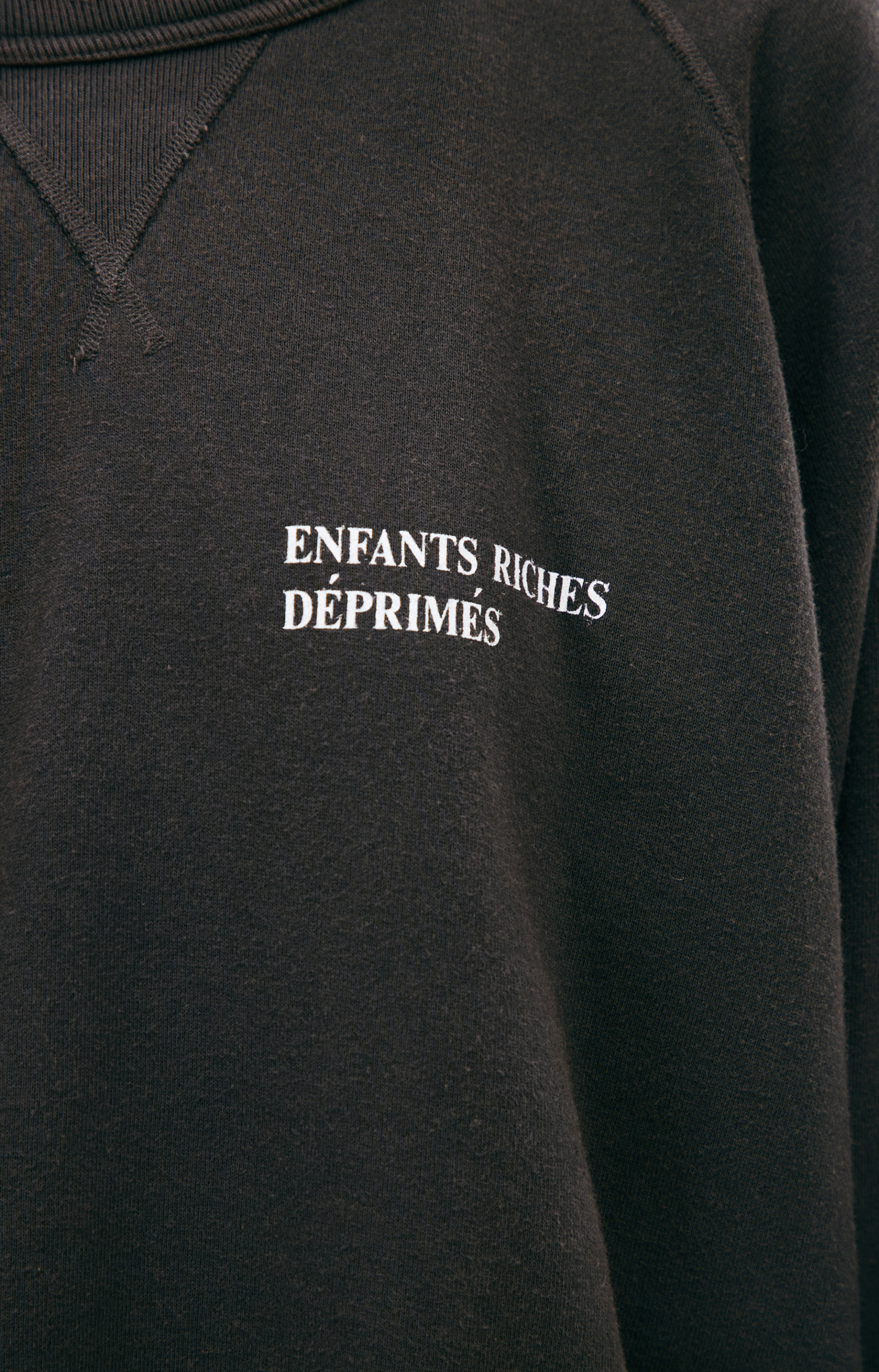 Enfants Riches Déprimés Ripped sweatshirt with logo