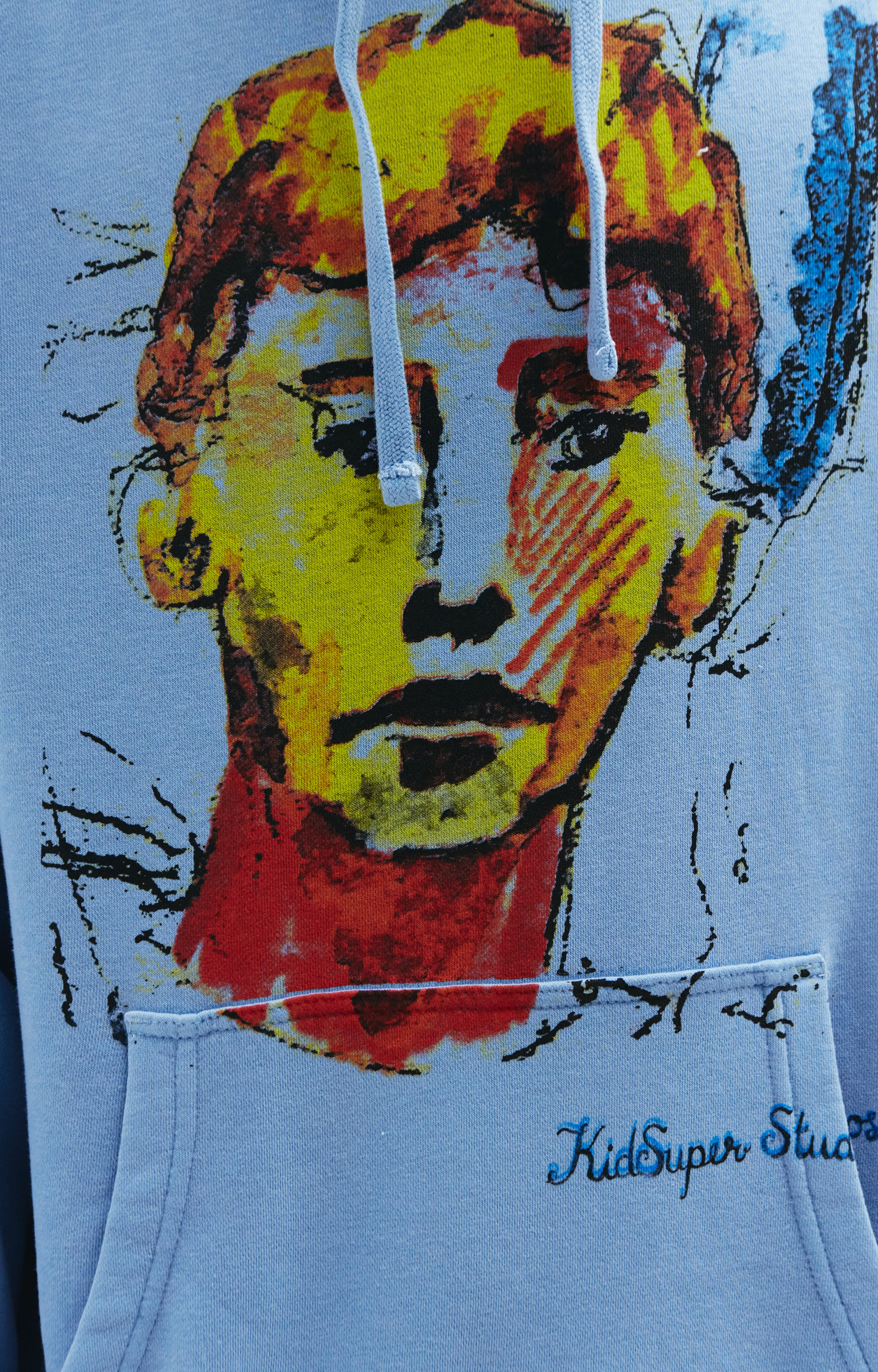 KidSuper Printed Cotton Hoodie