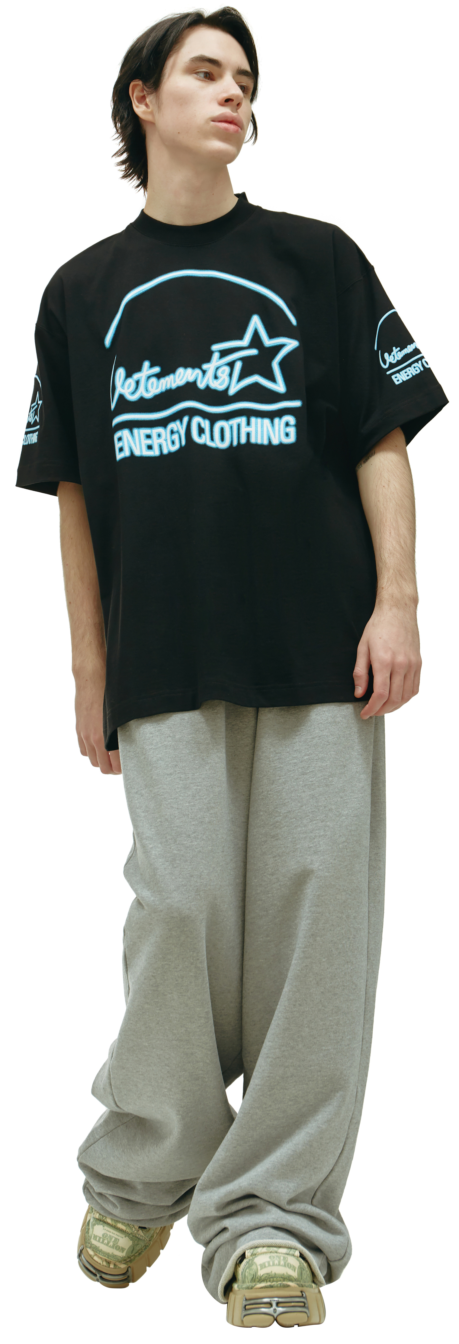 VETEMENTS Energy Clothing printed t-shirt