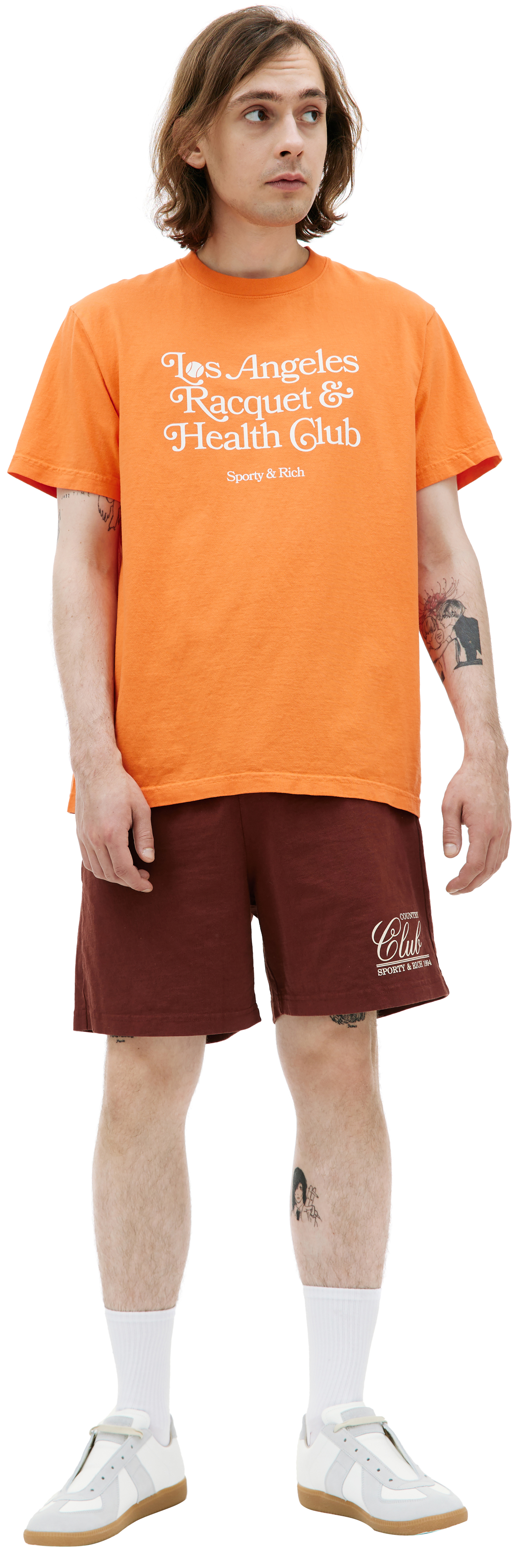 SPORTY & RICH \'LA Racquet Club\' printed t-shirt