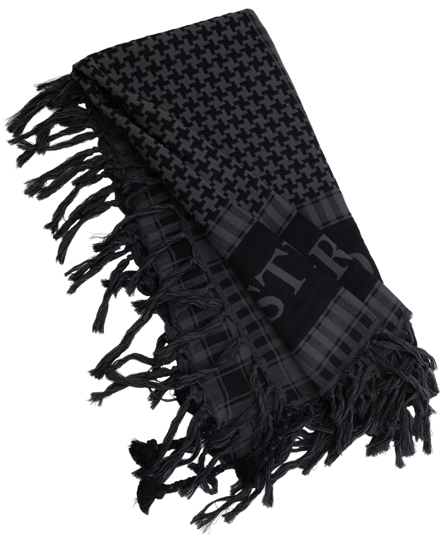 Mastermind WORLD Wool logo scarf