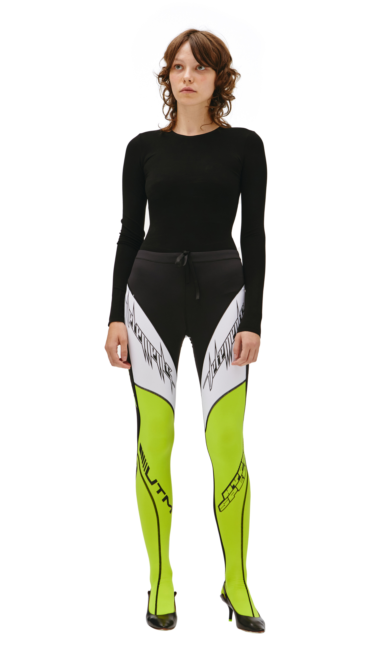 VETEMENTS MOTO LOGO LEGGINGS
