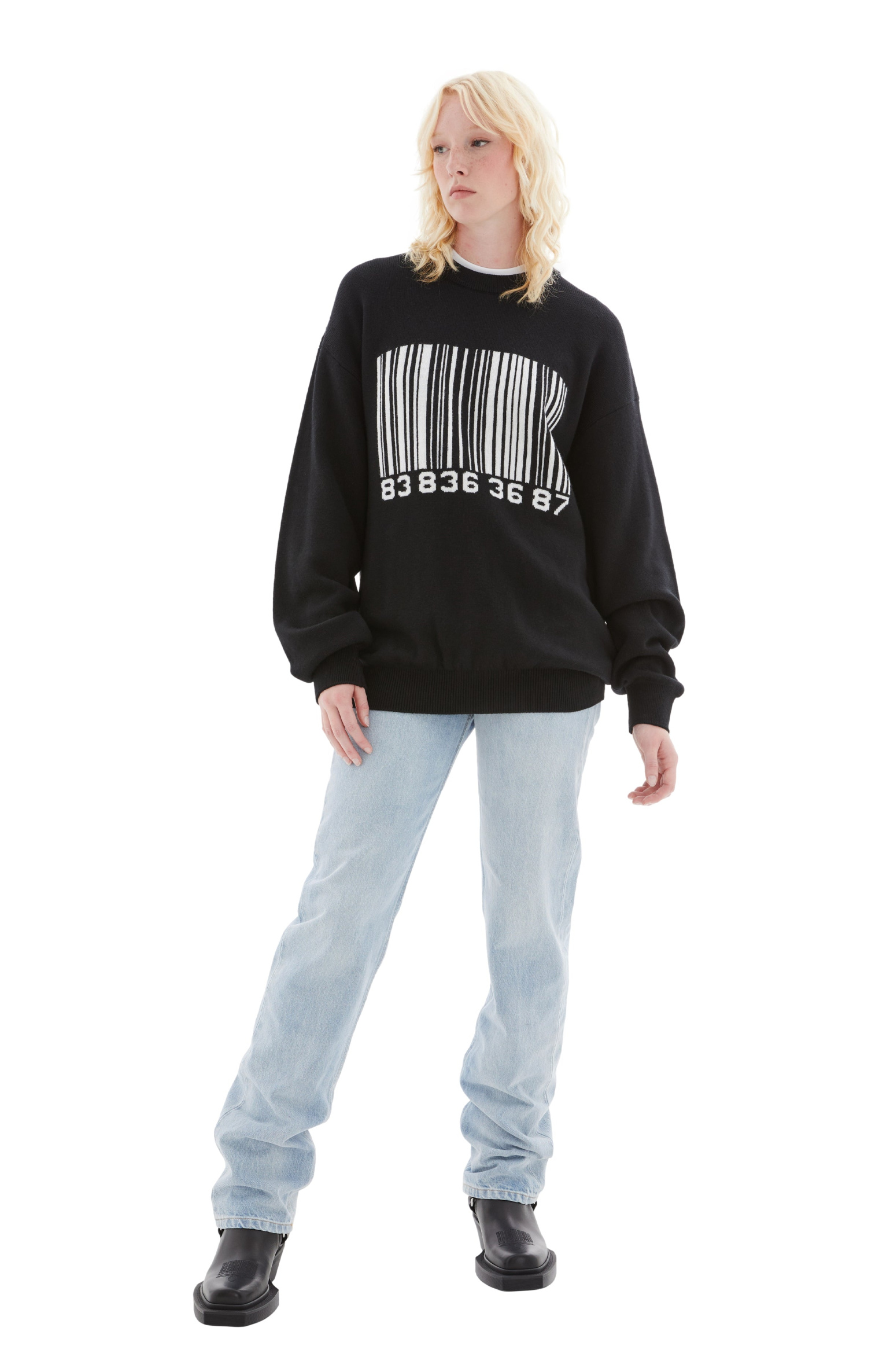 VTMNTS Big Barcode Sweater