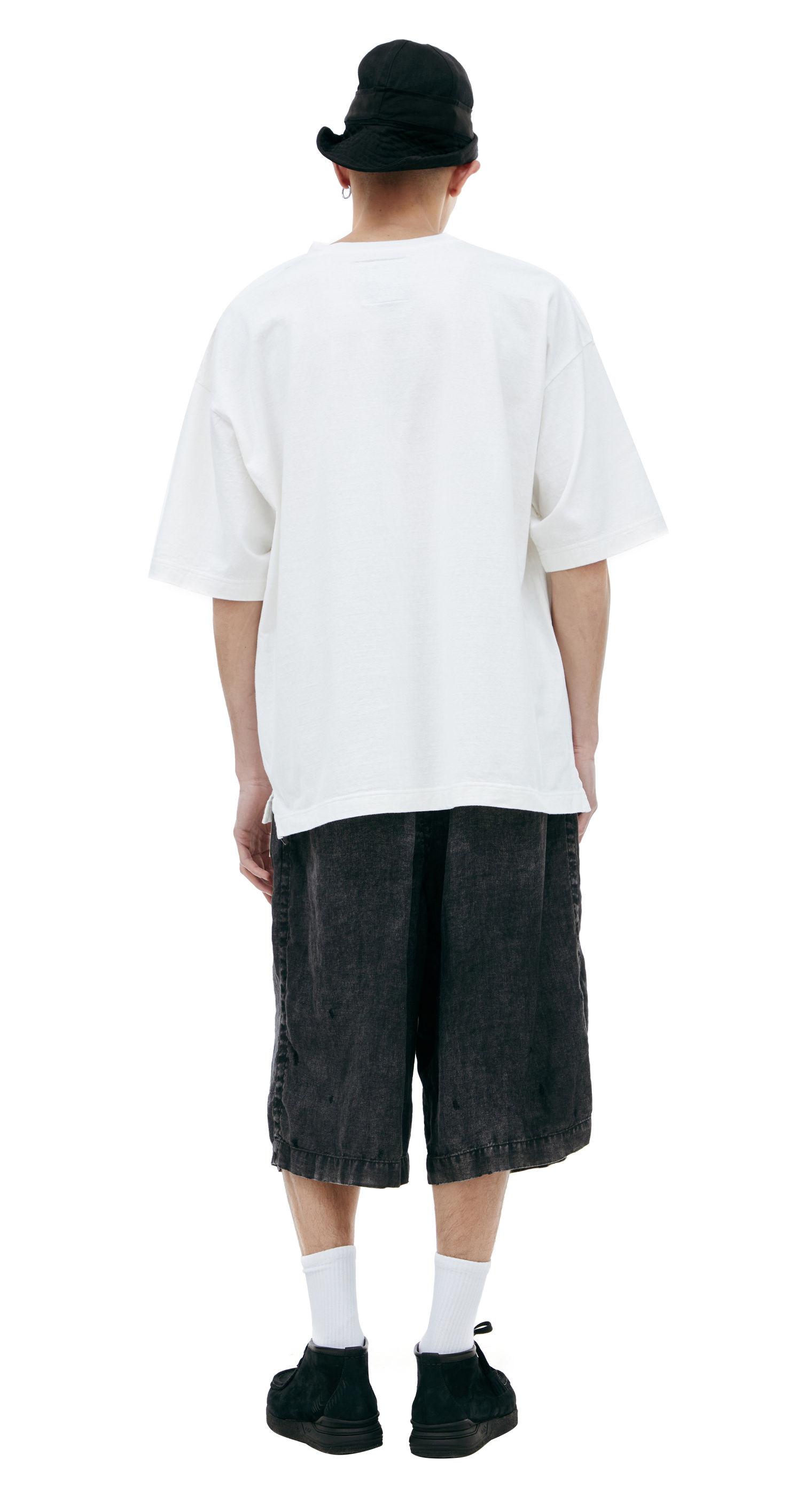 Maison Mihara Yasuhiro White print T-shirt