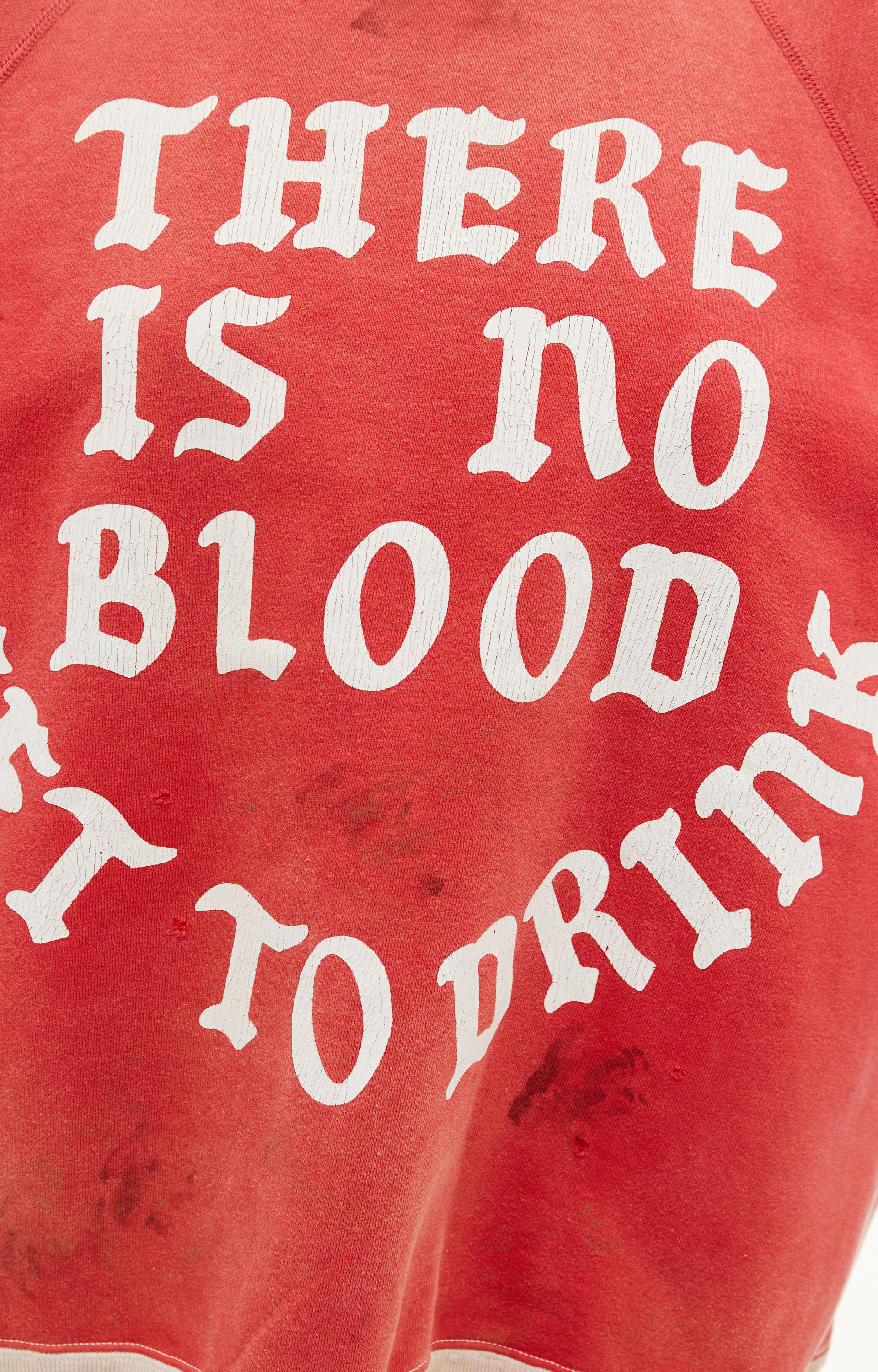 Saint Michael Printed oversize sweatshirt