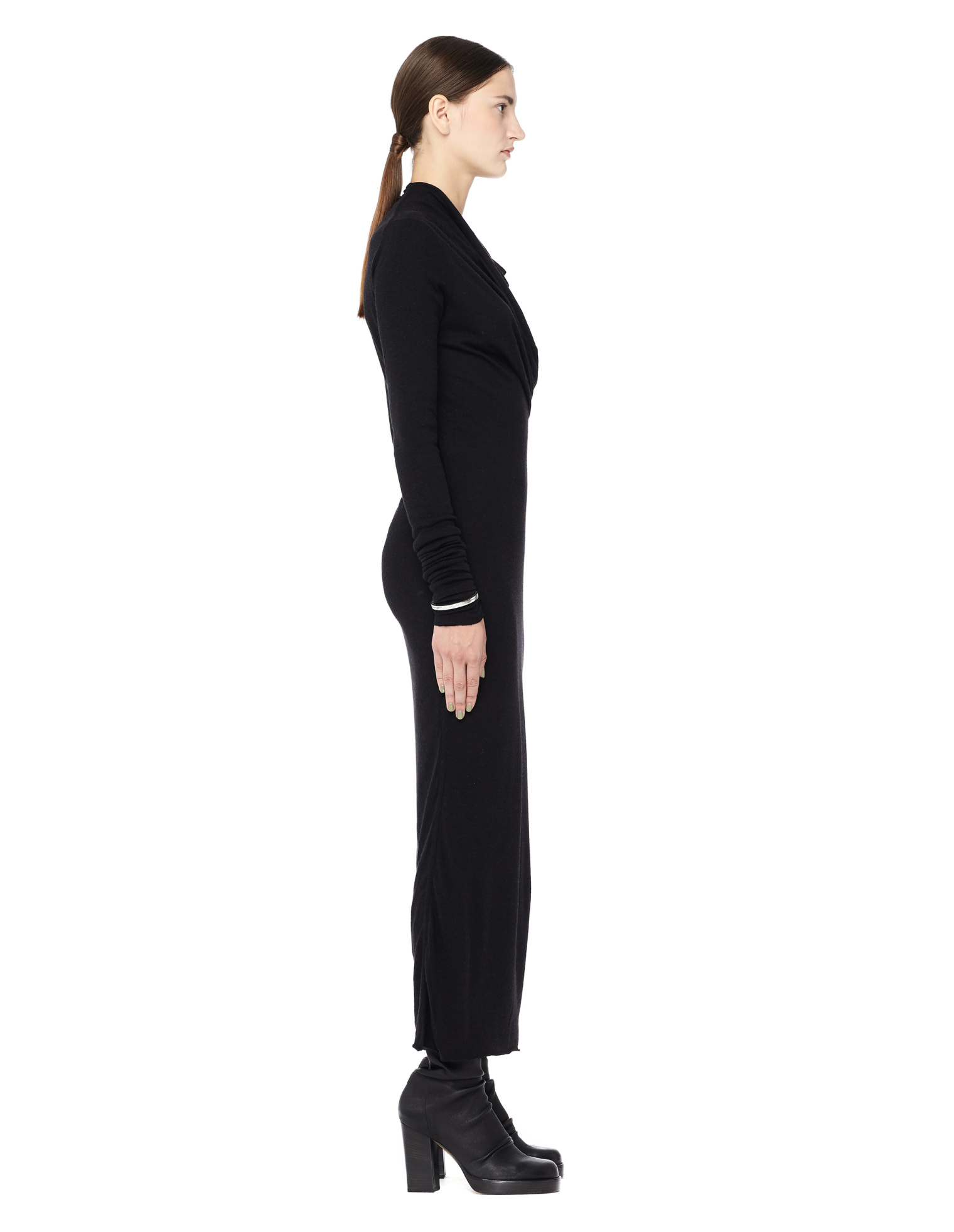 Rick Owens Lilies Платье-макси из шерсти