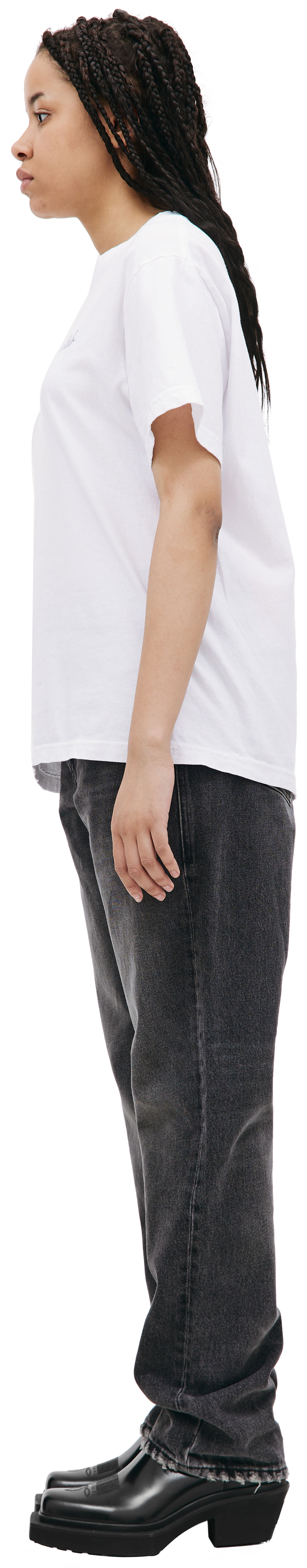 SPORTY & RICH White \'NY Health Club\' t-shirt