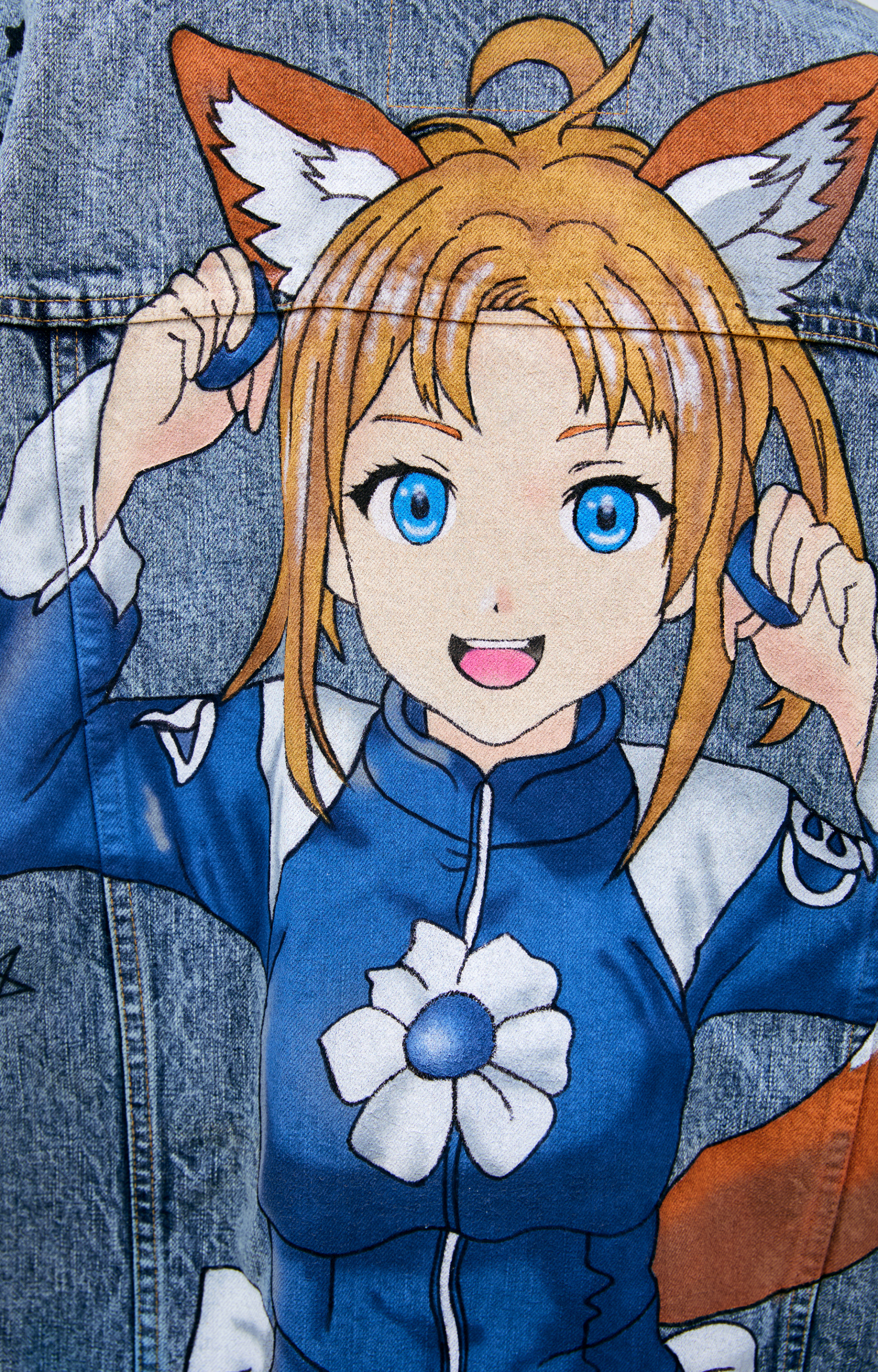 Doublet Denim jacket with buttons