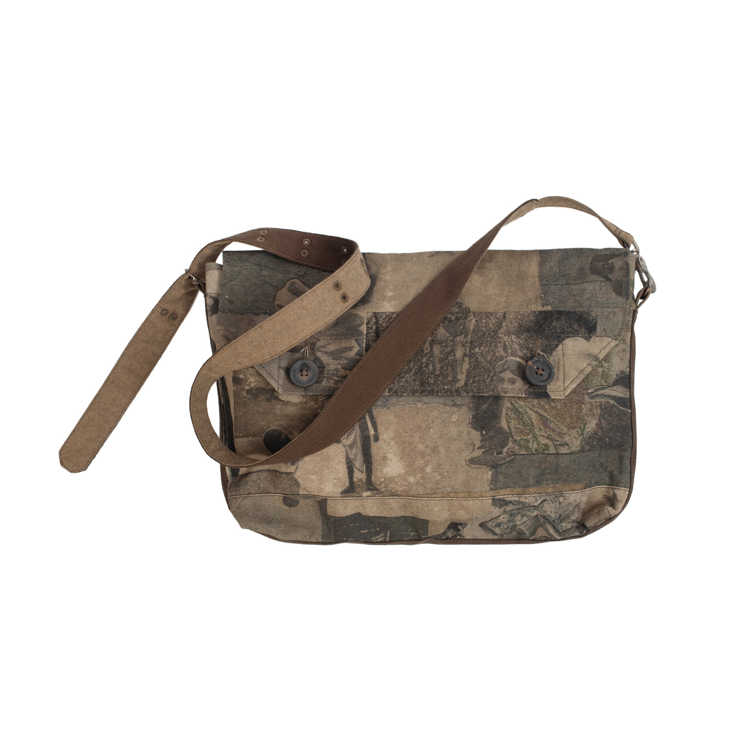 Ziggy Chen Messenger Printed Bag