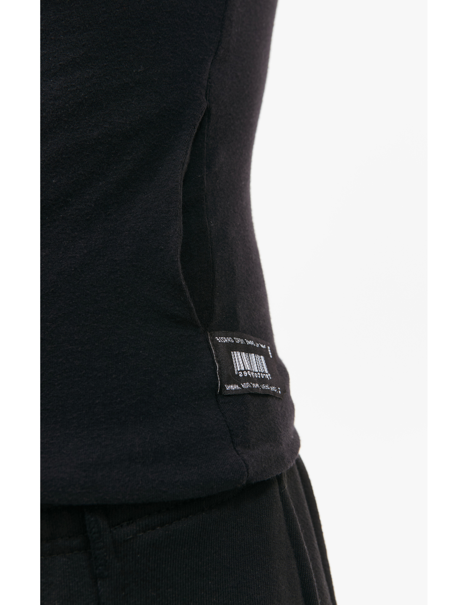 Buy PROTOTYPES men black twisted hoodie for $435 online on SV77 ...