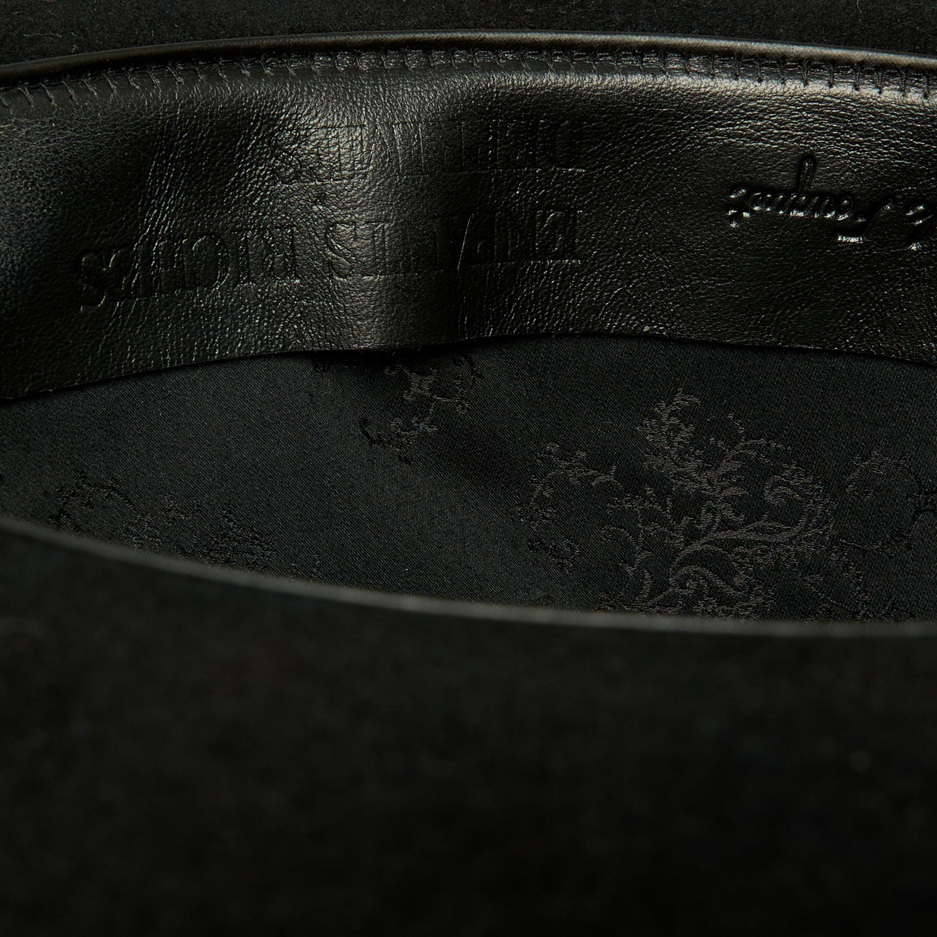 Enfants Riches Déprimés Black wool hat